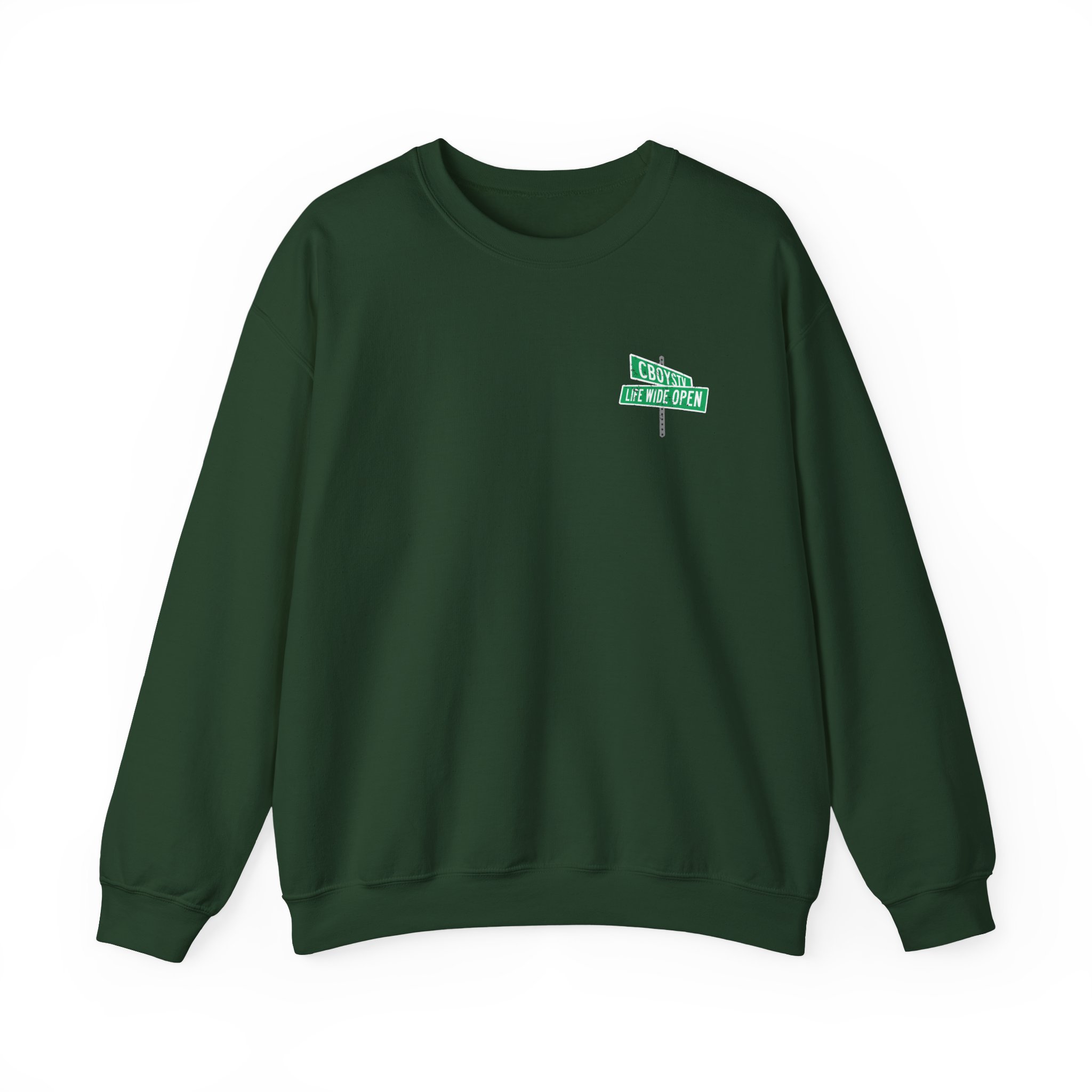 Cboystv Street Sign Unisex Heavy Blend™ Crewneck Sweatshirt - Image 9