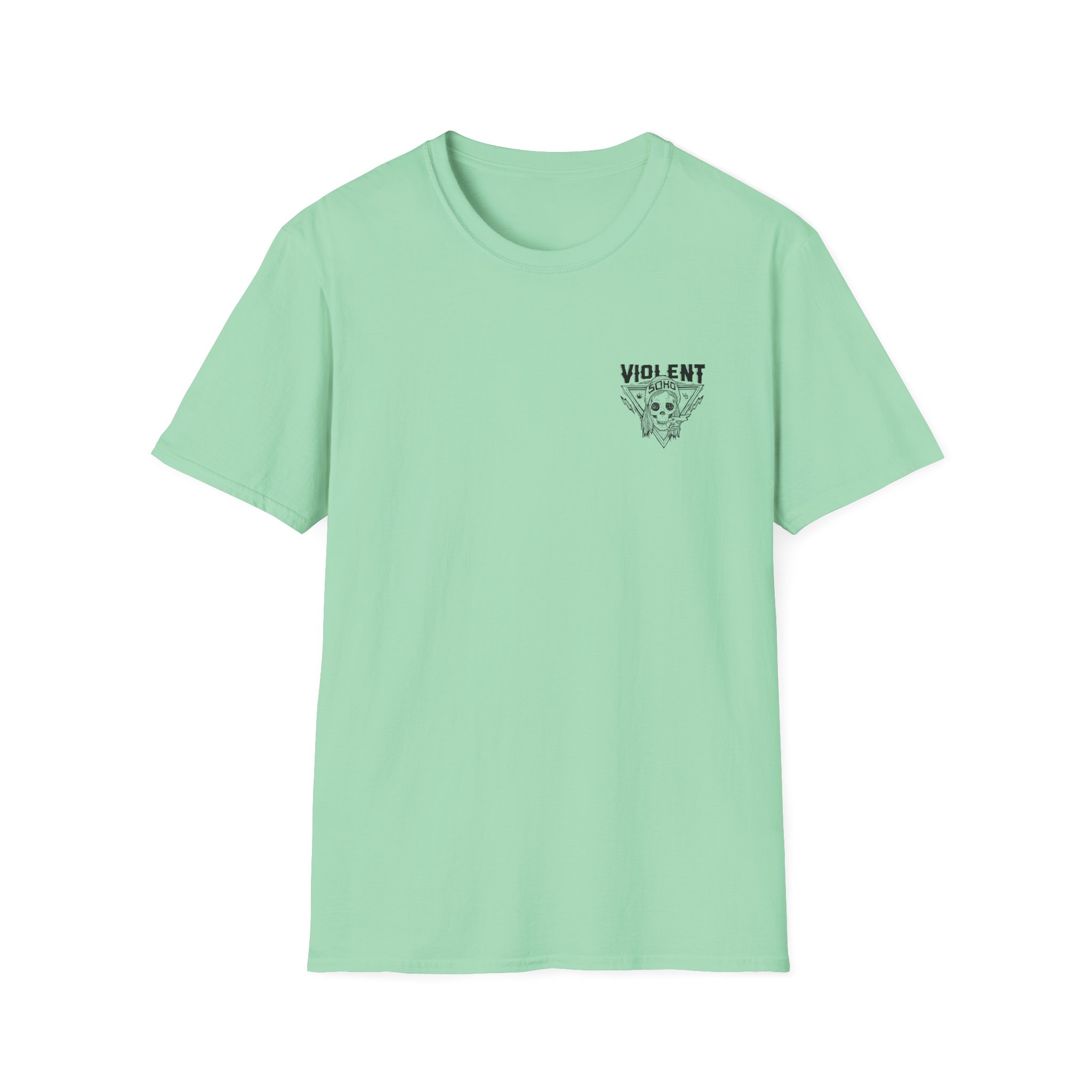 Violent Soho Hell Fuck Yeah Unisex Softstyle T-Shirt - Image 13