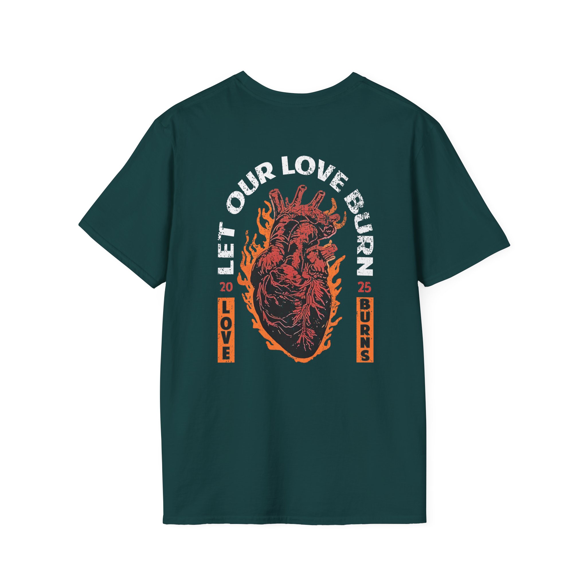 Paleface Swiss Love Burns Unisex Softstyle T-Shirt - Image 8