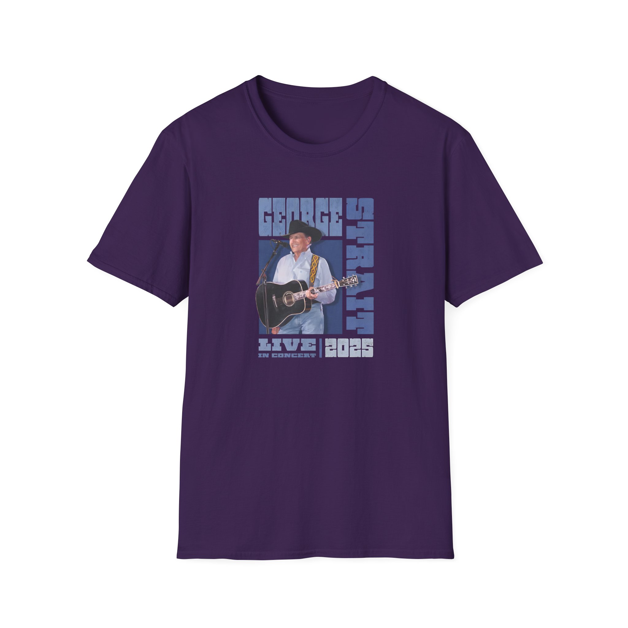 George Strait Tour Unisex Softstyle T-Shirt - Image 9