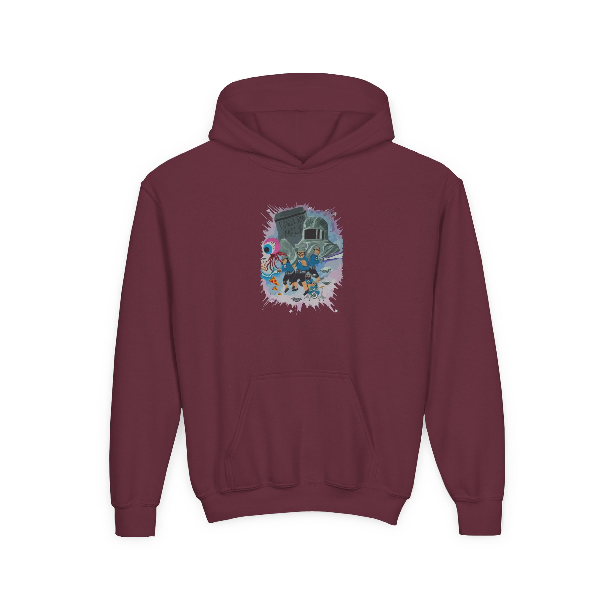 The Aquabats Legendary! Youth Heavy Blend Hooded Sweatshirt - Image 3