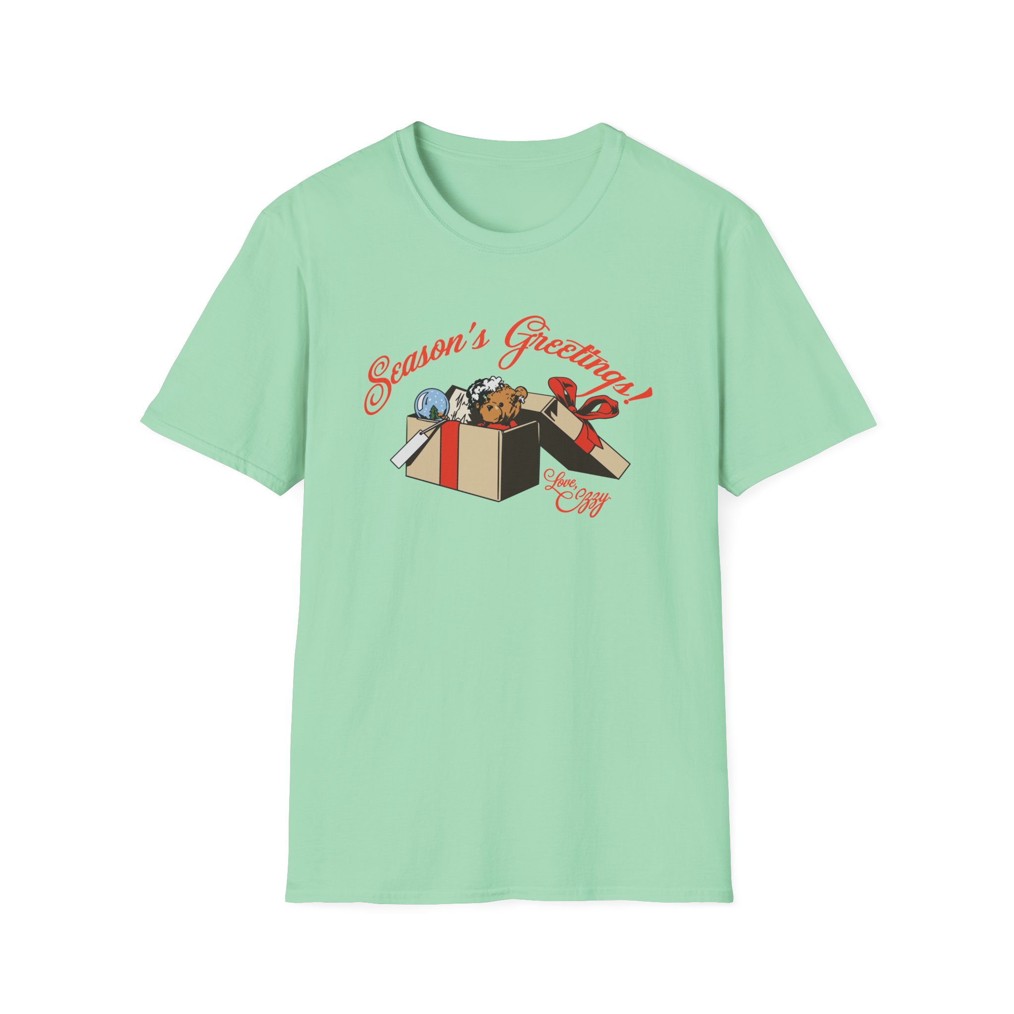 AG Seasons Greetings! Unisex Softstyle T-Shirt - Image 11