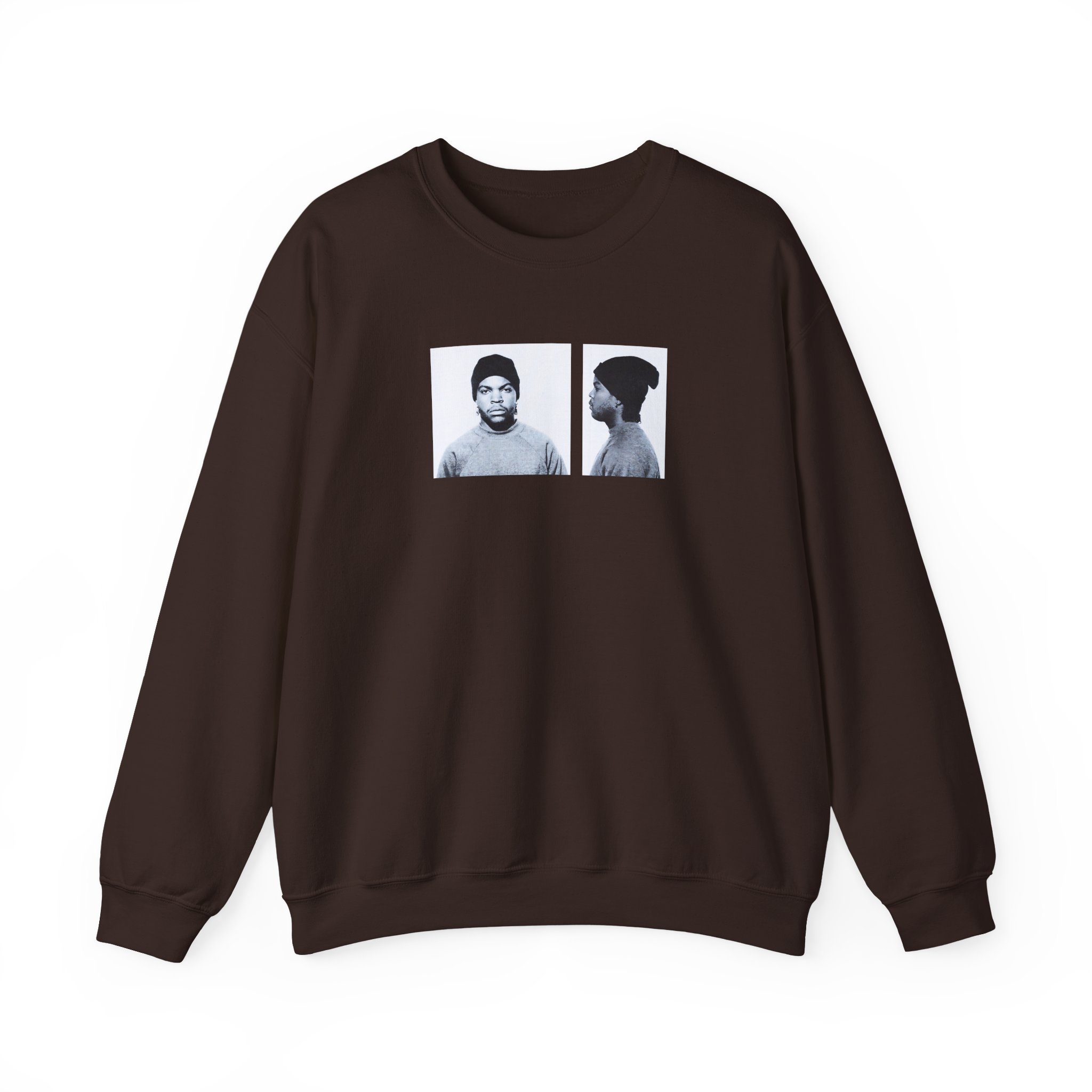 Ice Cube Mug Shot Unisex Heavy Blend™ Crewneck Sweatshirt - Image 5