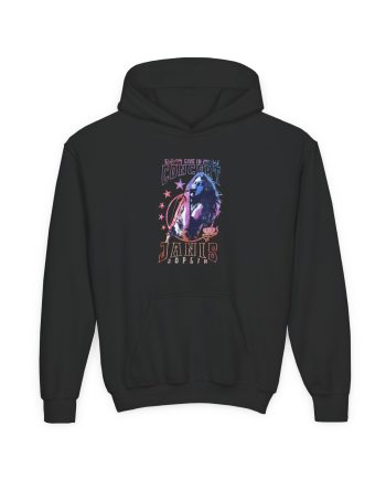 Janis Joplin Concer Youth Heavy Blend Hooded Sweatshirt