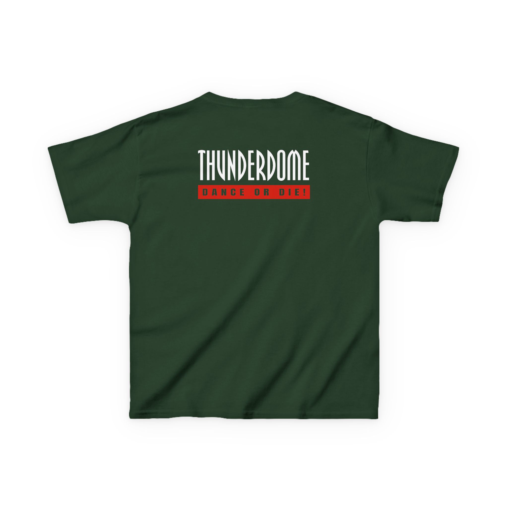 Thunderdome Dance Or Die Kids Heavy Cotton™ Tee - Image 4
