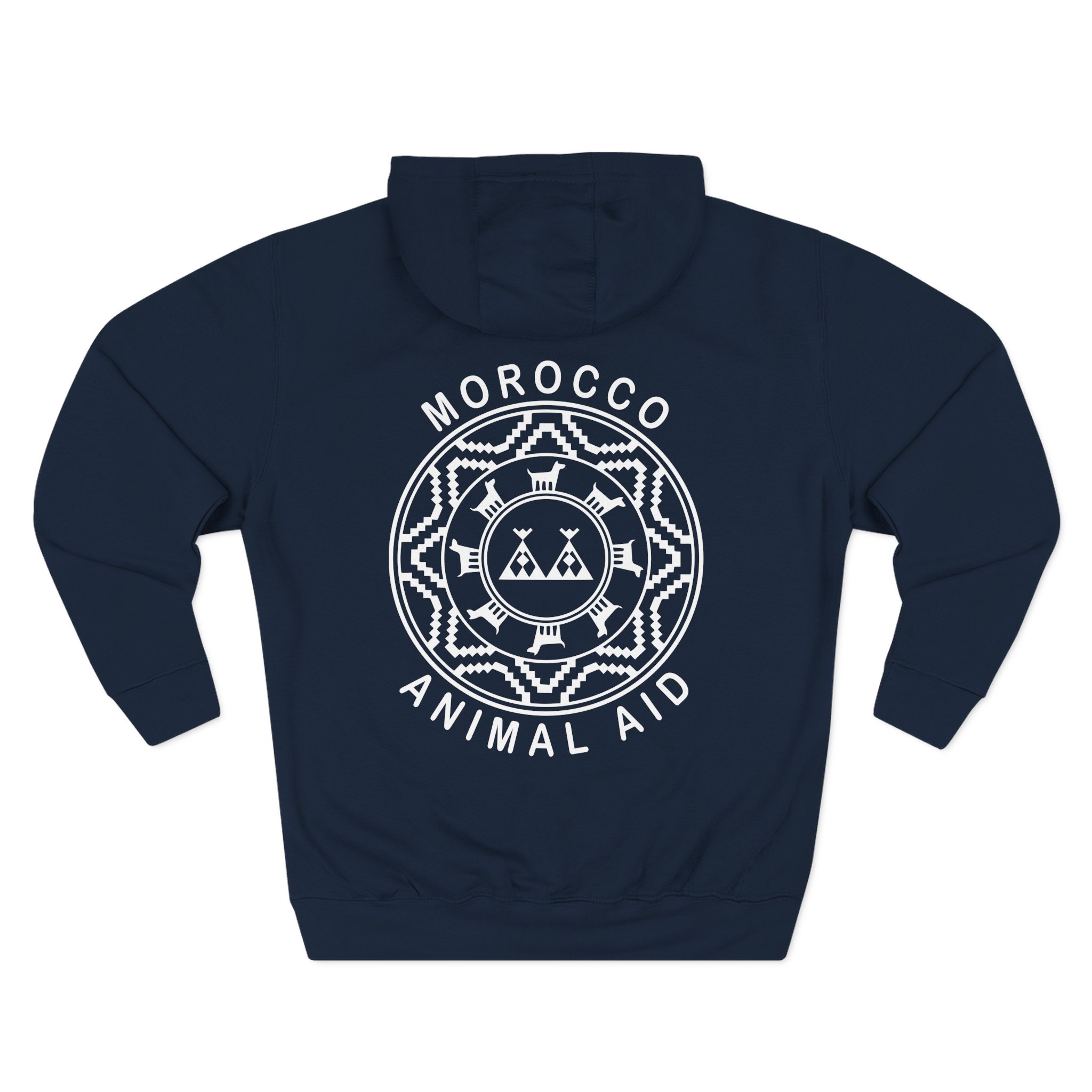 Kinging It Morocco Animal Aid Three-Panel Fleece Hoodie - Image 10