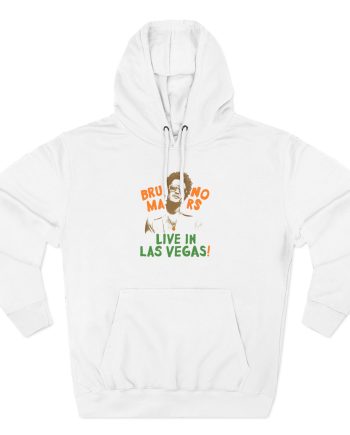 Bruno Mars Live Three-Panel Fleece Hoodie