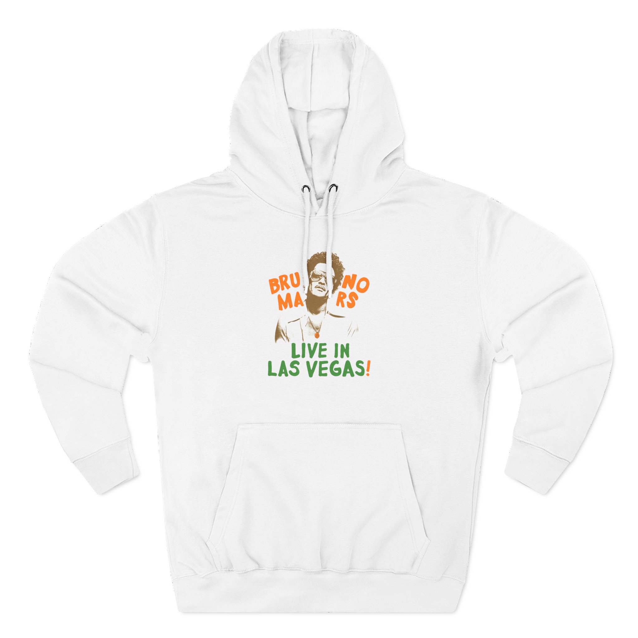 Bruno Mars Live Three-Panel Fleece Hoodie