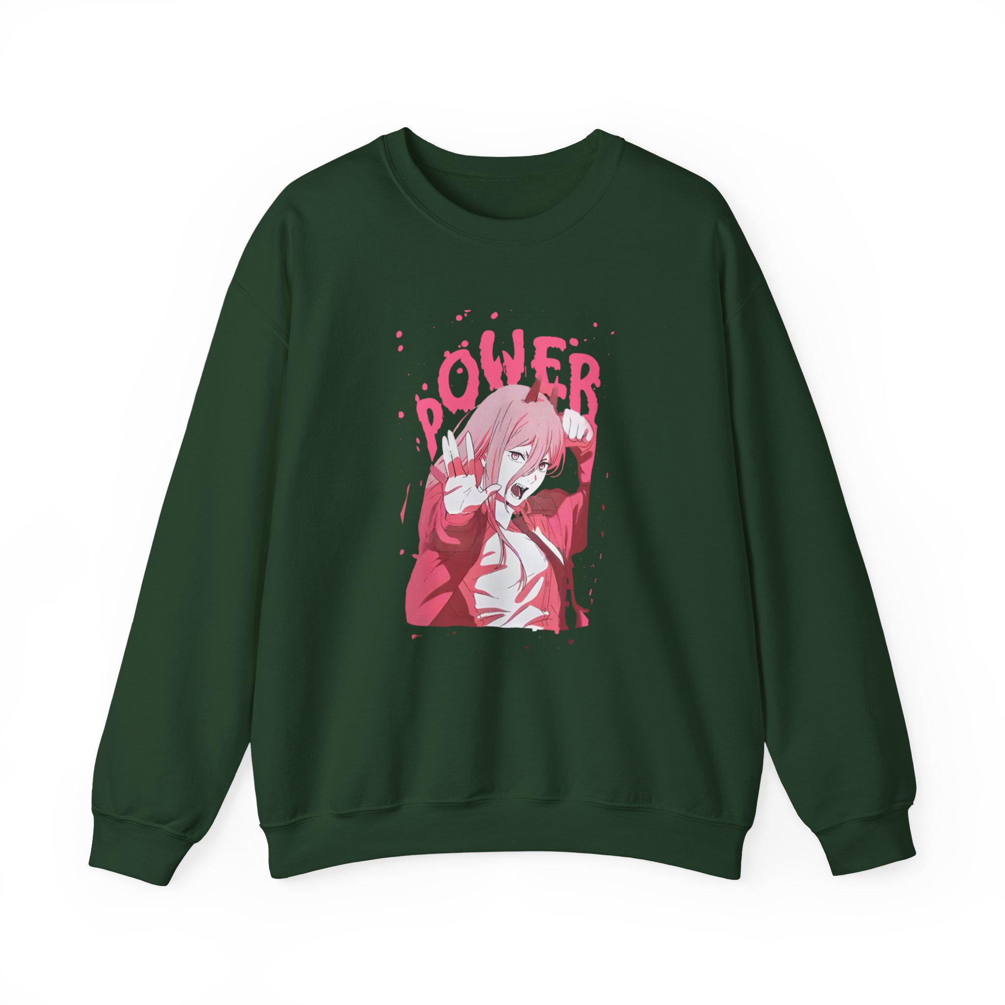 Chainsaw Man Power Splatter Unisex Heavy Blend™ Crewneck Sweatshirt - Image 5