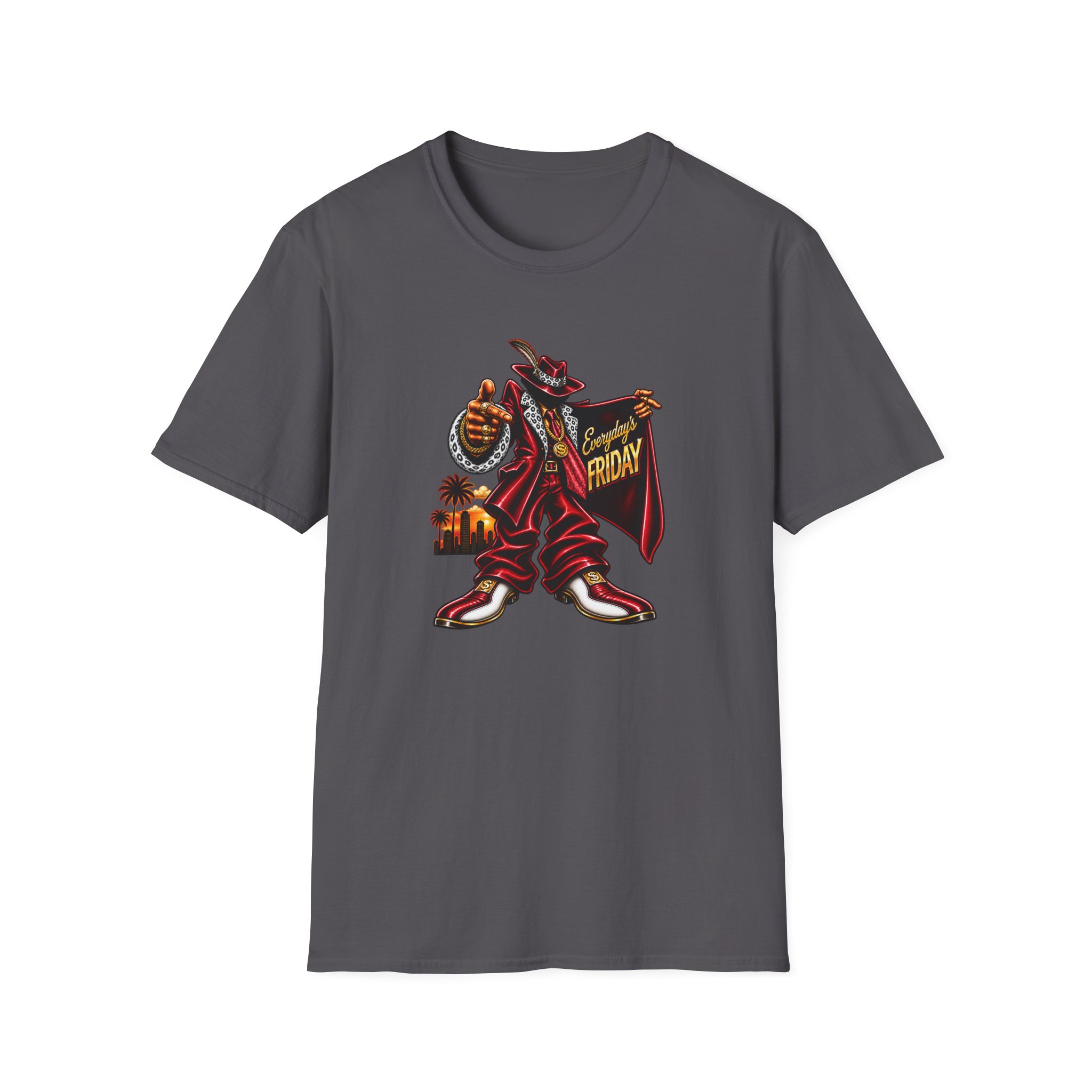 Ice Cube Pimp Unisex Softstyle T-Shirt - Image 21