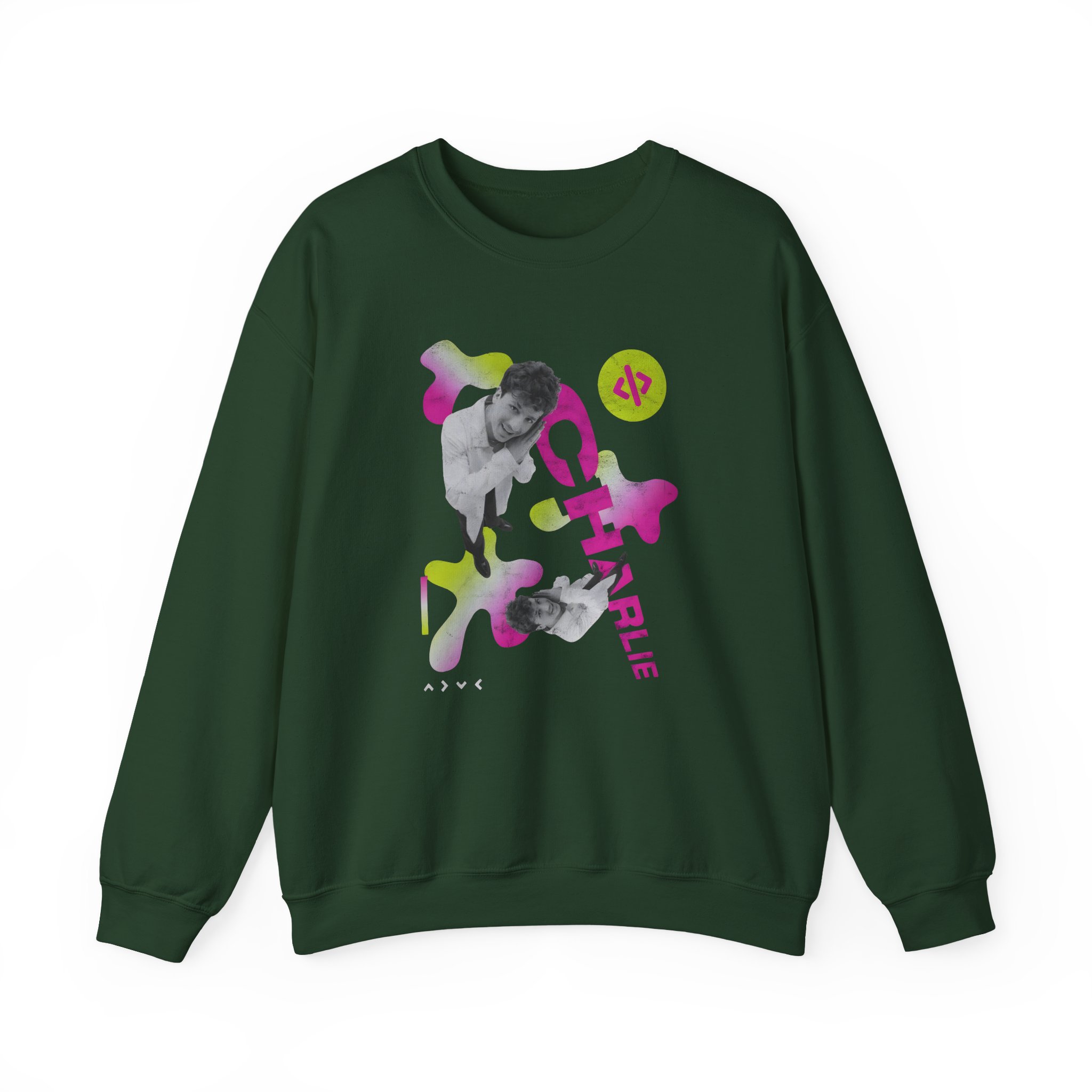 Charlie Puth Unisex Heavy Blend™ Crewneck Sweatshirt - Image 7