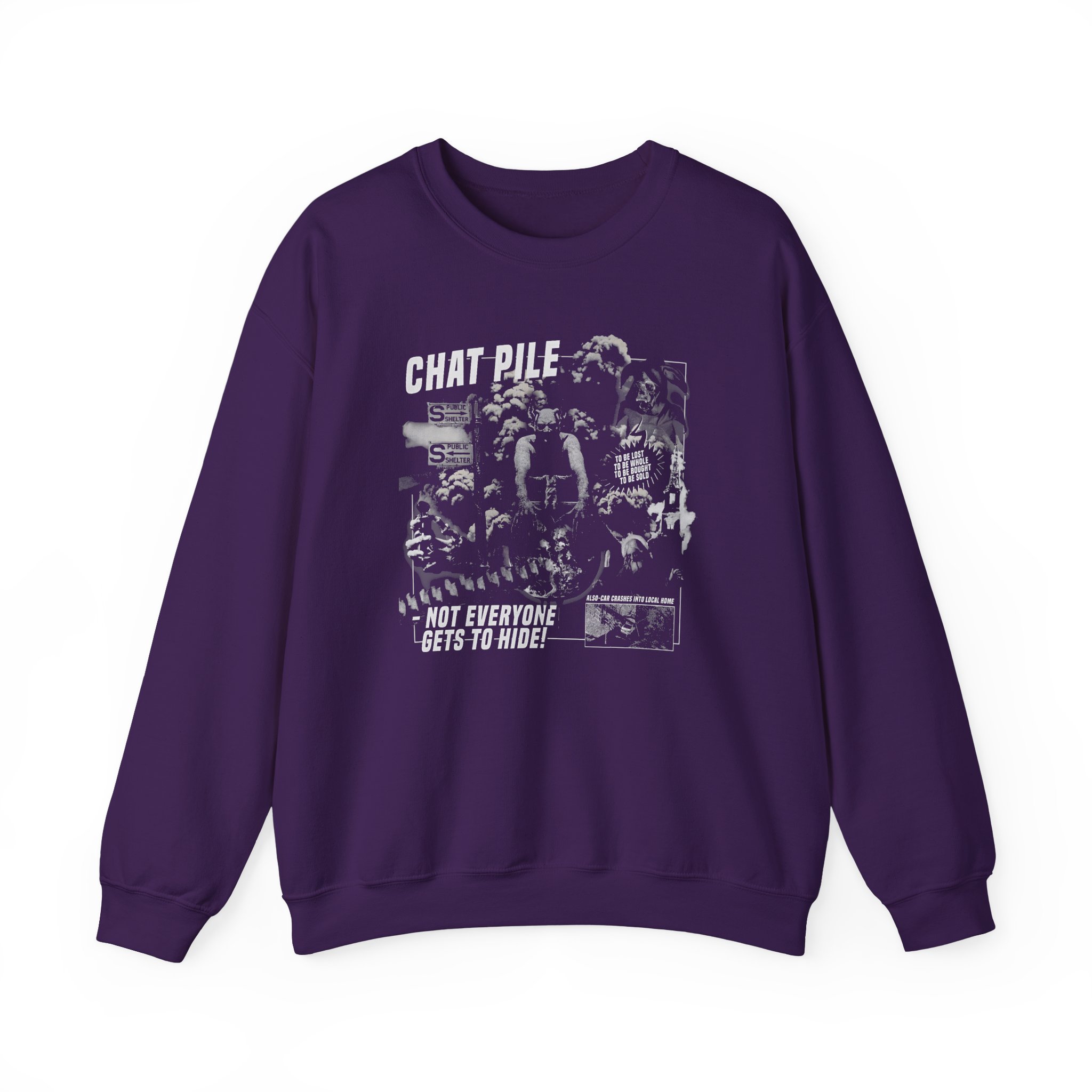Chat Pile Weekly World News Unisex Heavy Blend™ Crewneck Sweatshirt - Image 11