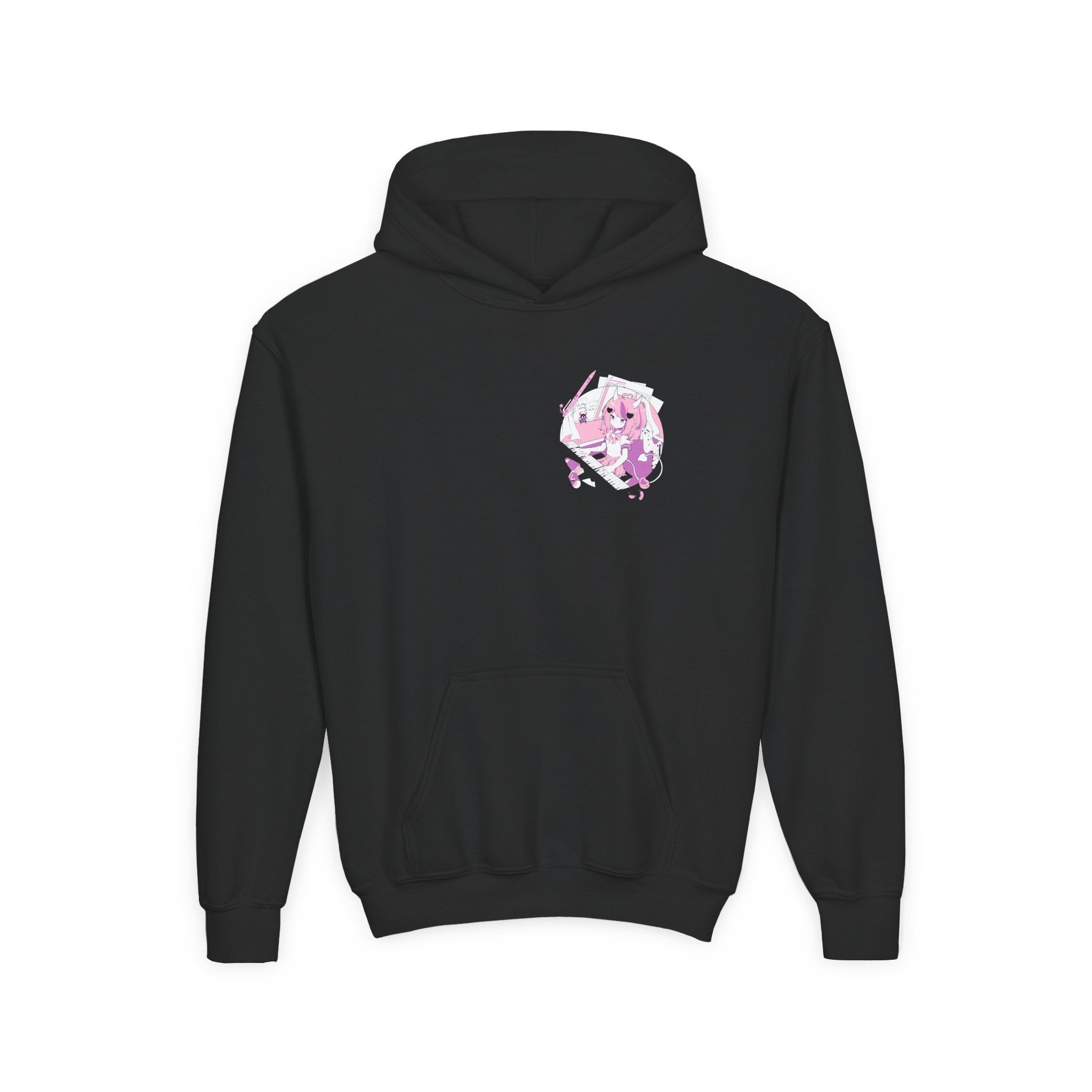 Ironmouse Anime Youth Heavy Blend Hooded Sweatshirt