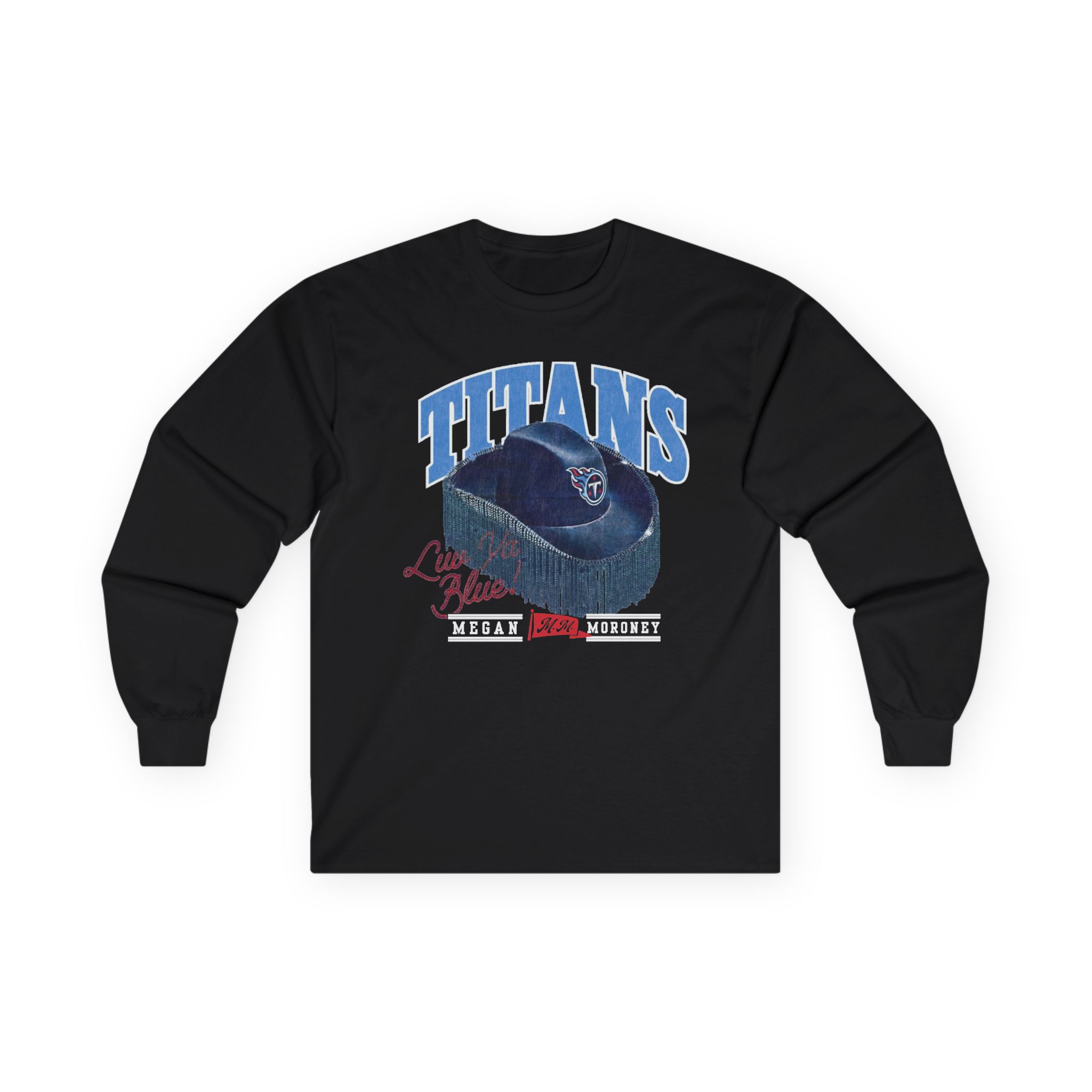 Megan Moroney Titans Cowgirl Hat Unisex Ultra Cotton Long Sleeve Tee