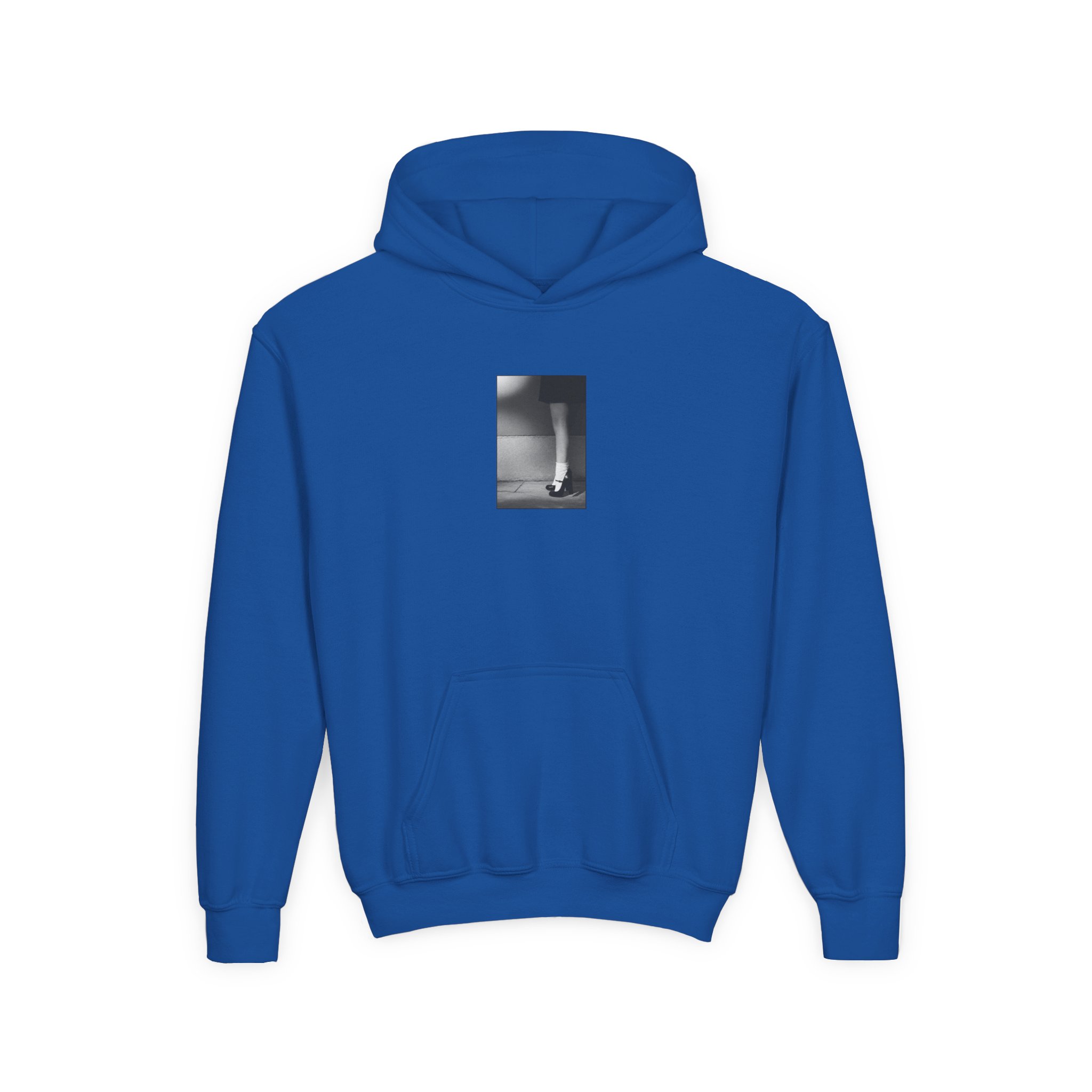 AG petal in the pavement Youth Heavy Blend Hooded Sweatshirt - Image 11