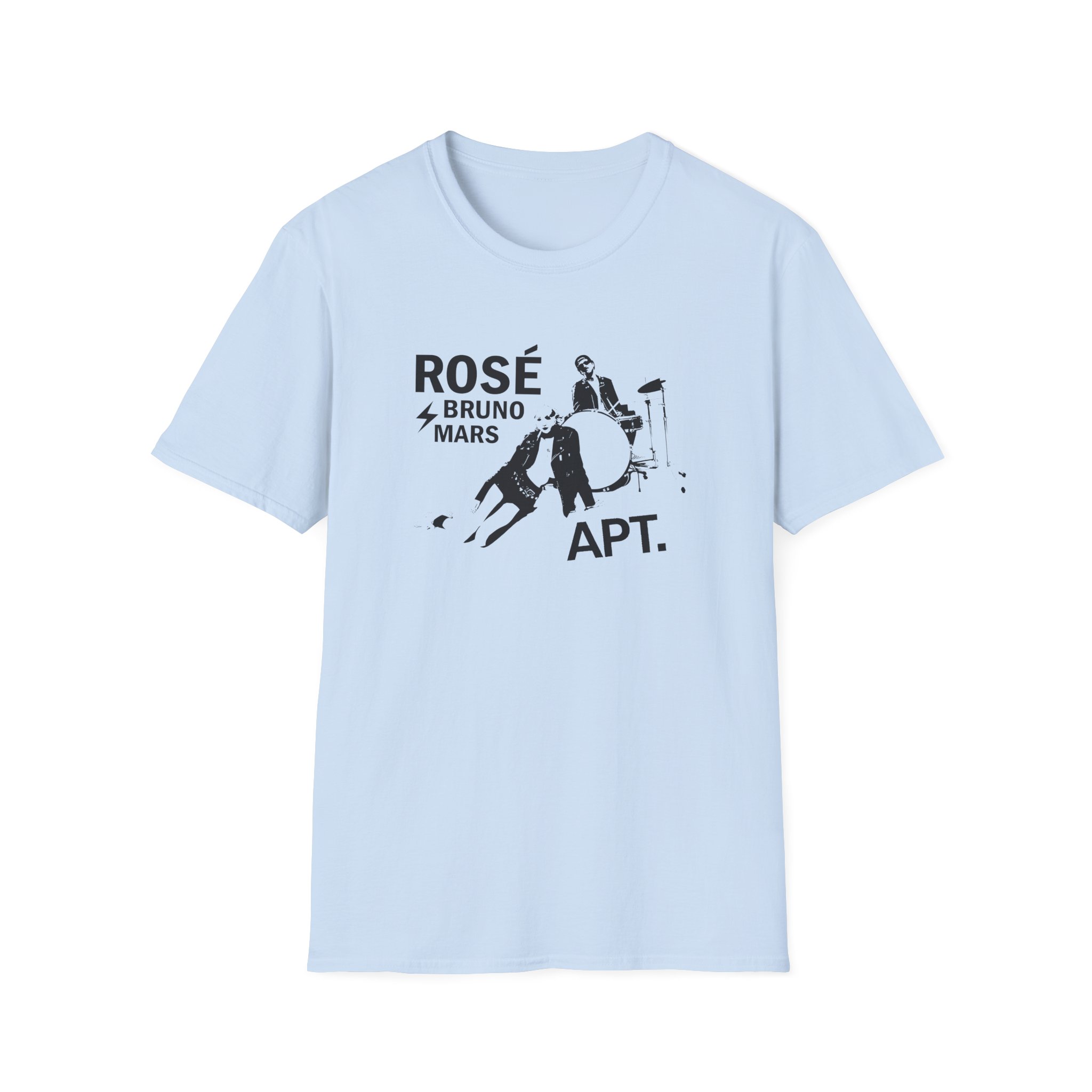 Bruno Mars Apt Unisex Softstyle T-Shirt - Image 15