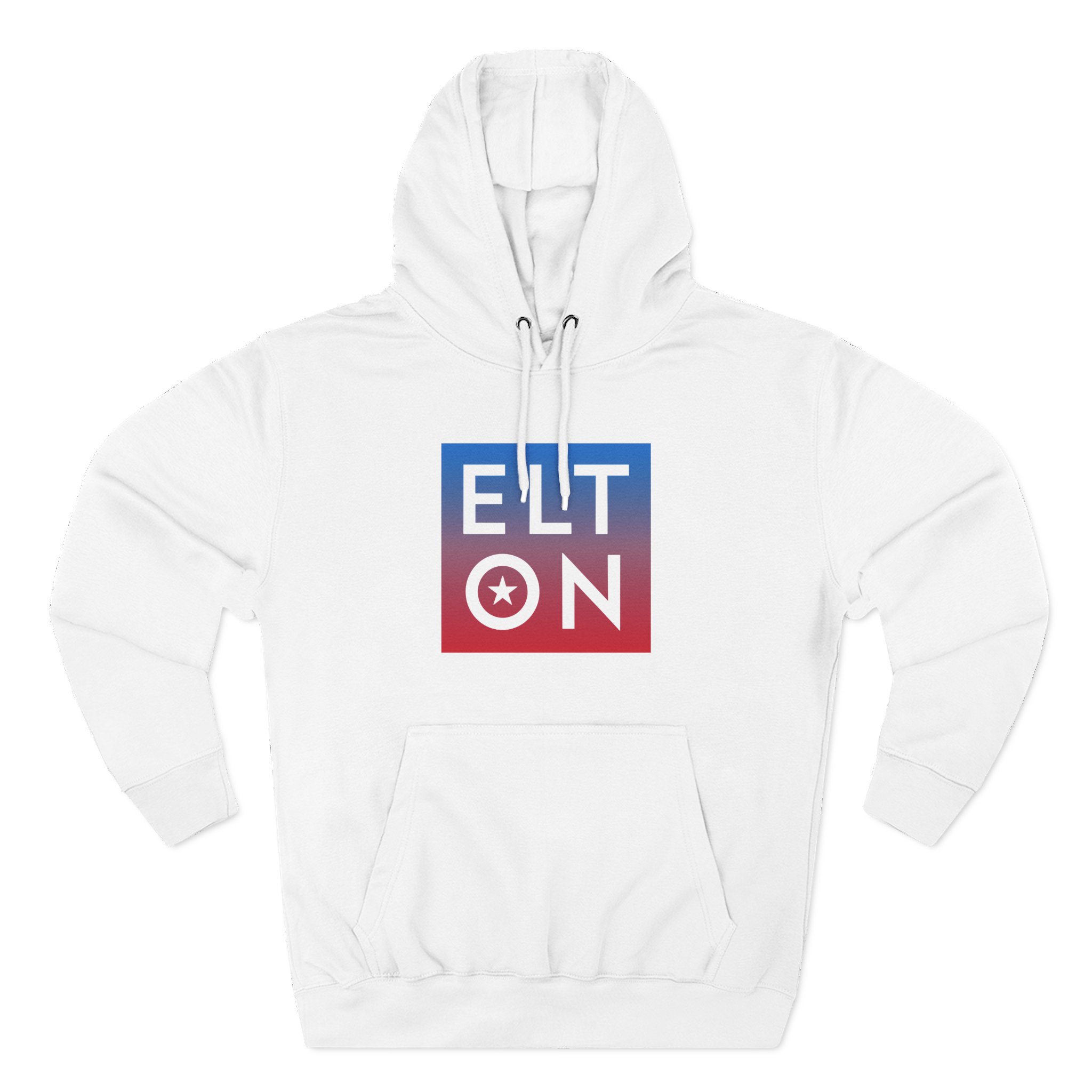 Ej Farewell Elton Gradient Three-Panel Fleece Hoodie
