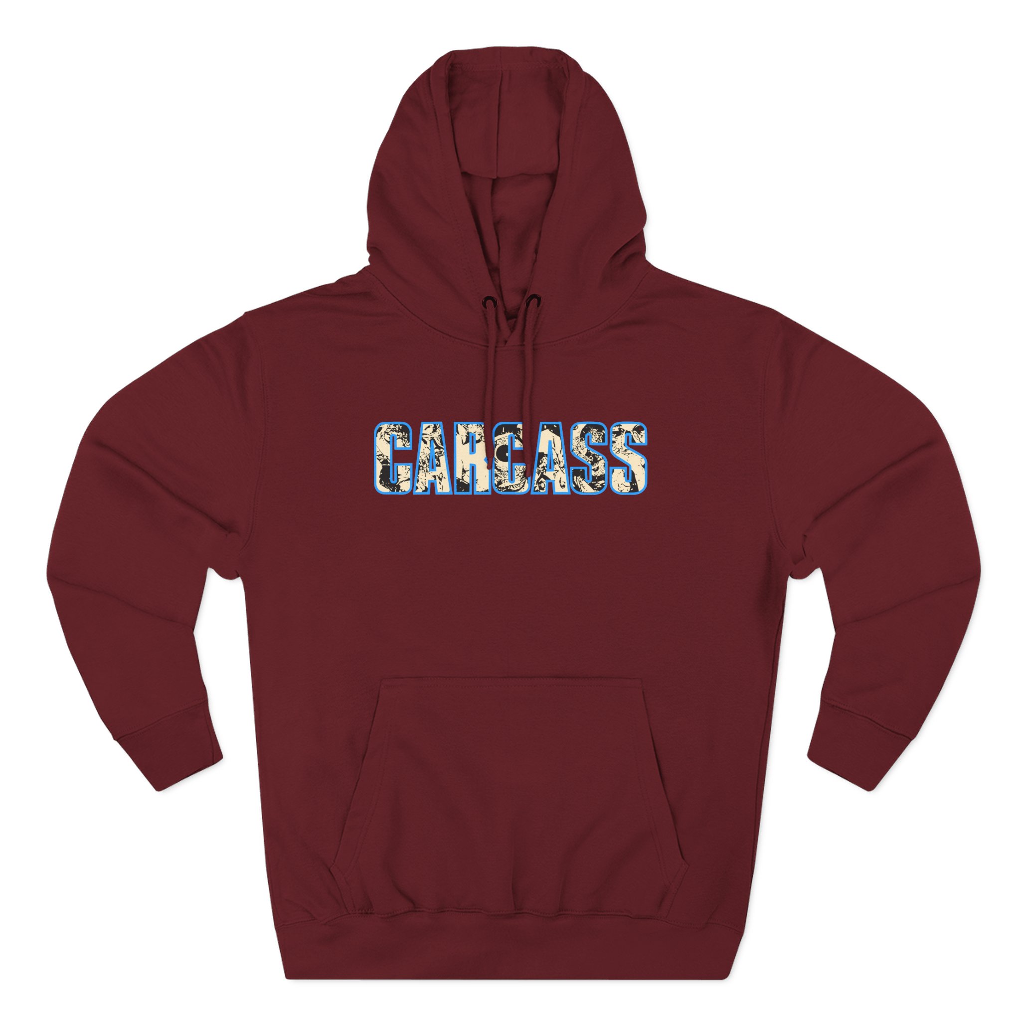 Carcass Head & Tools Three-Panel Fleece Hoodie - Image 19