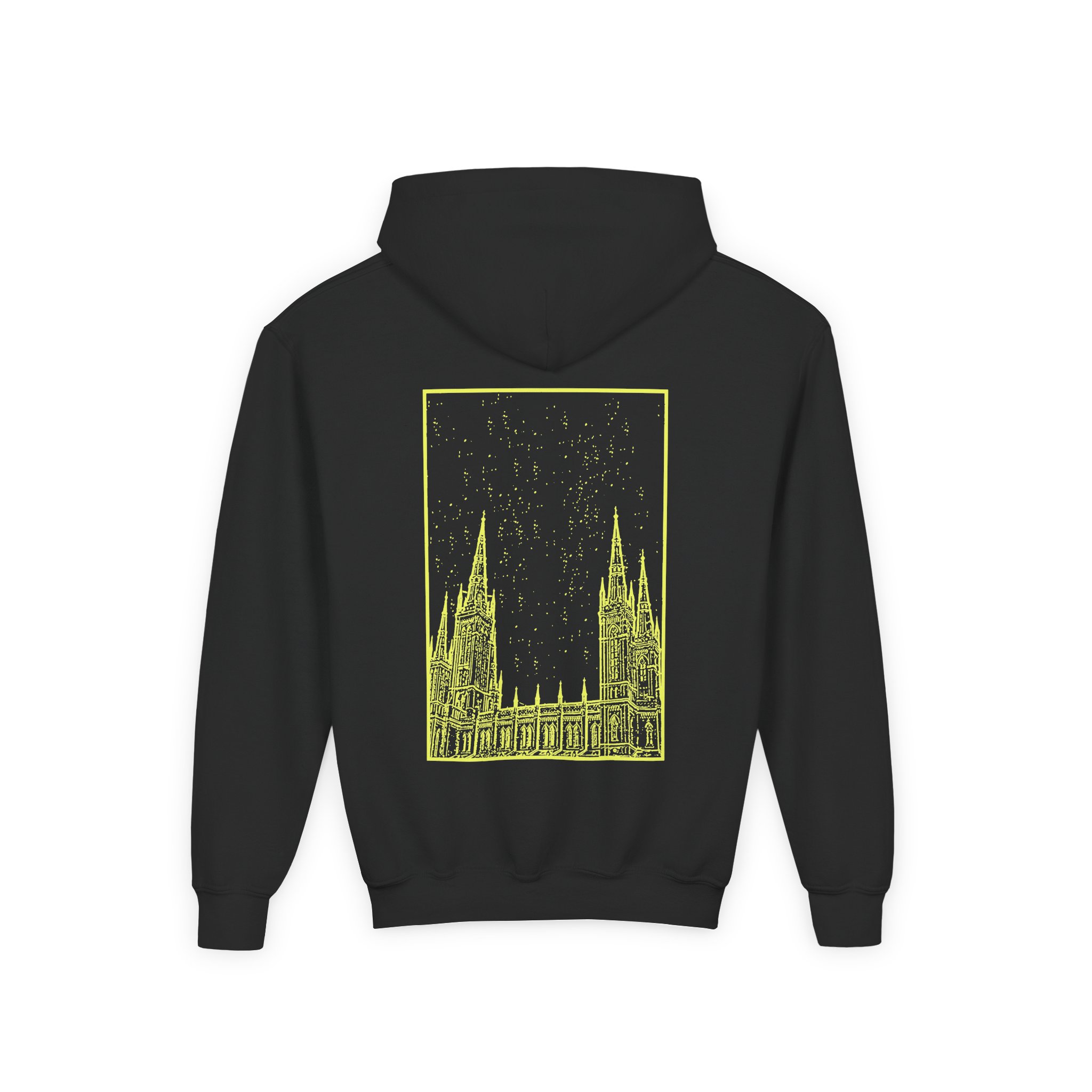 Knocked Loose Youth Heavy Blend Hooded Sweatshirt - Image 2