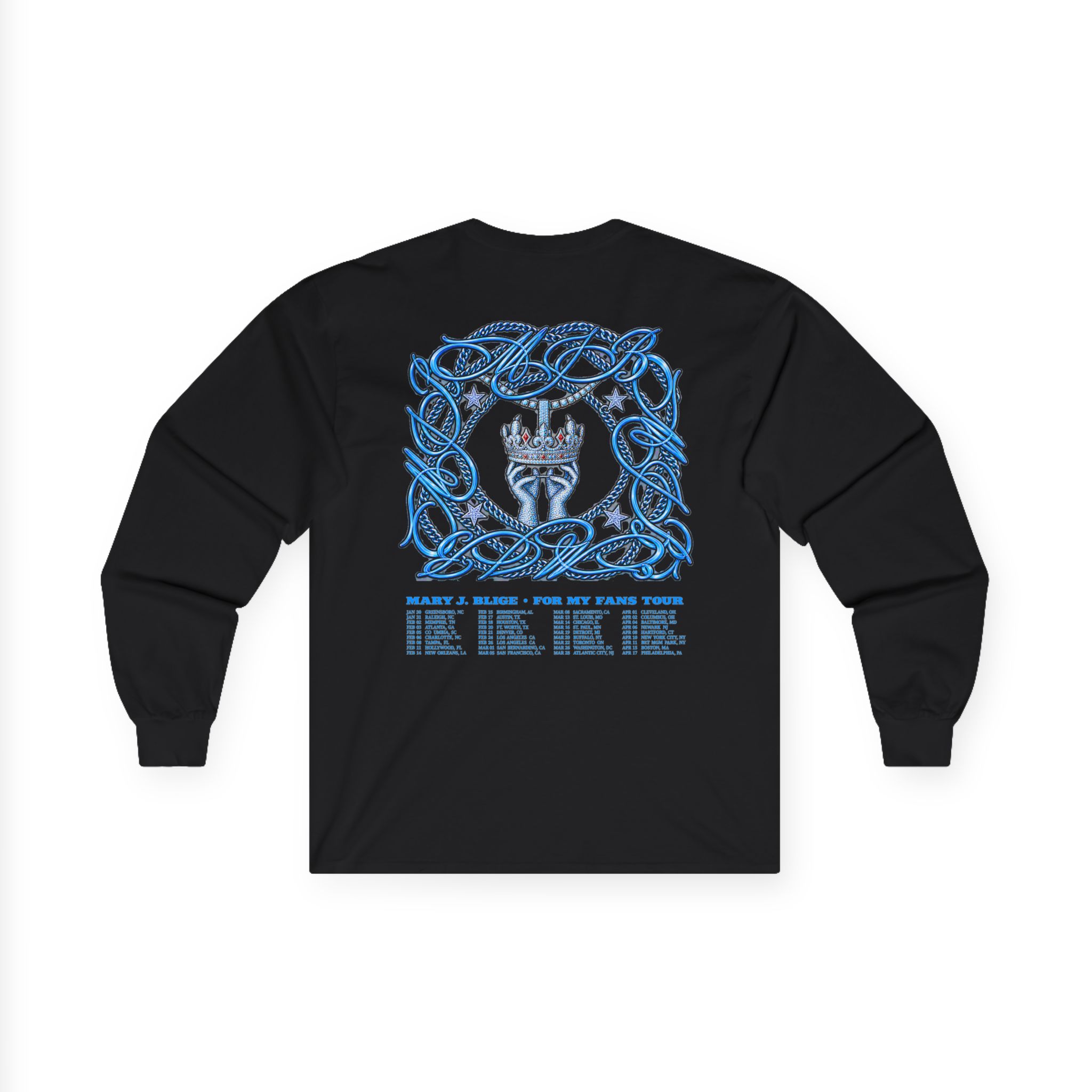 Mary J Blige Chain Unisex Ultra Cotton Long Sleeve Tee - Image 2