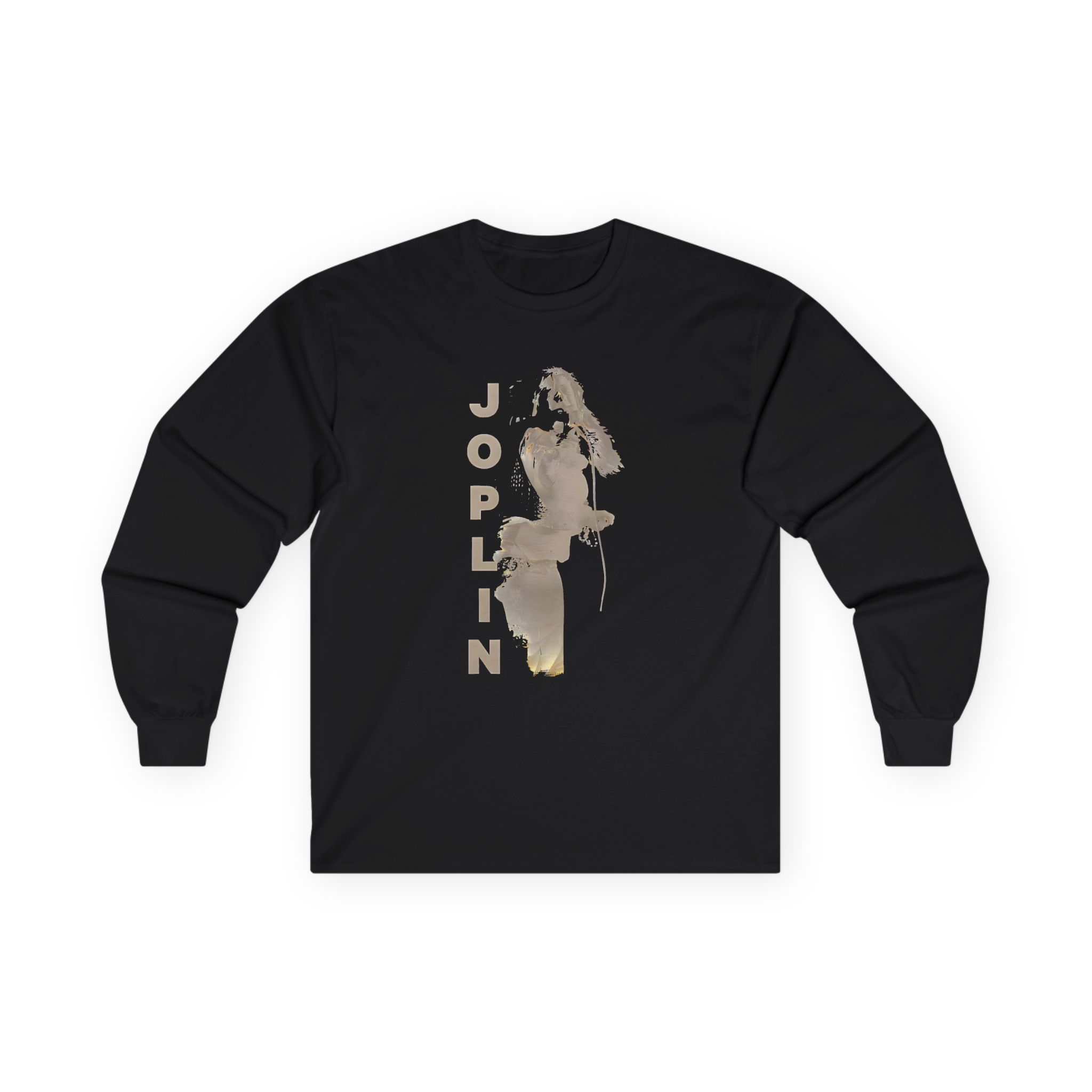 Janis Joplin Down on Me Unisex Ultra Cotton Long Sleeve Tee