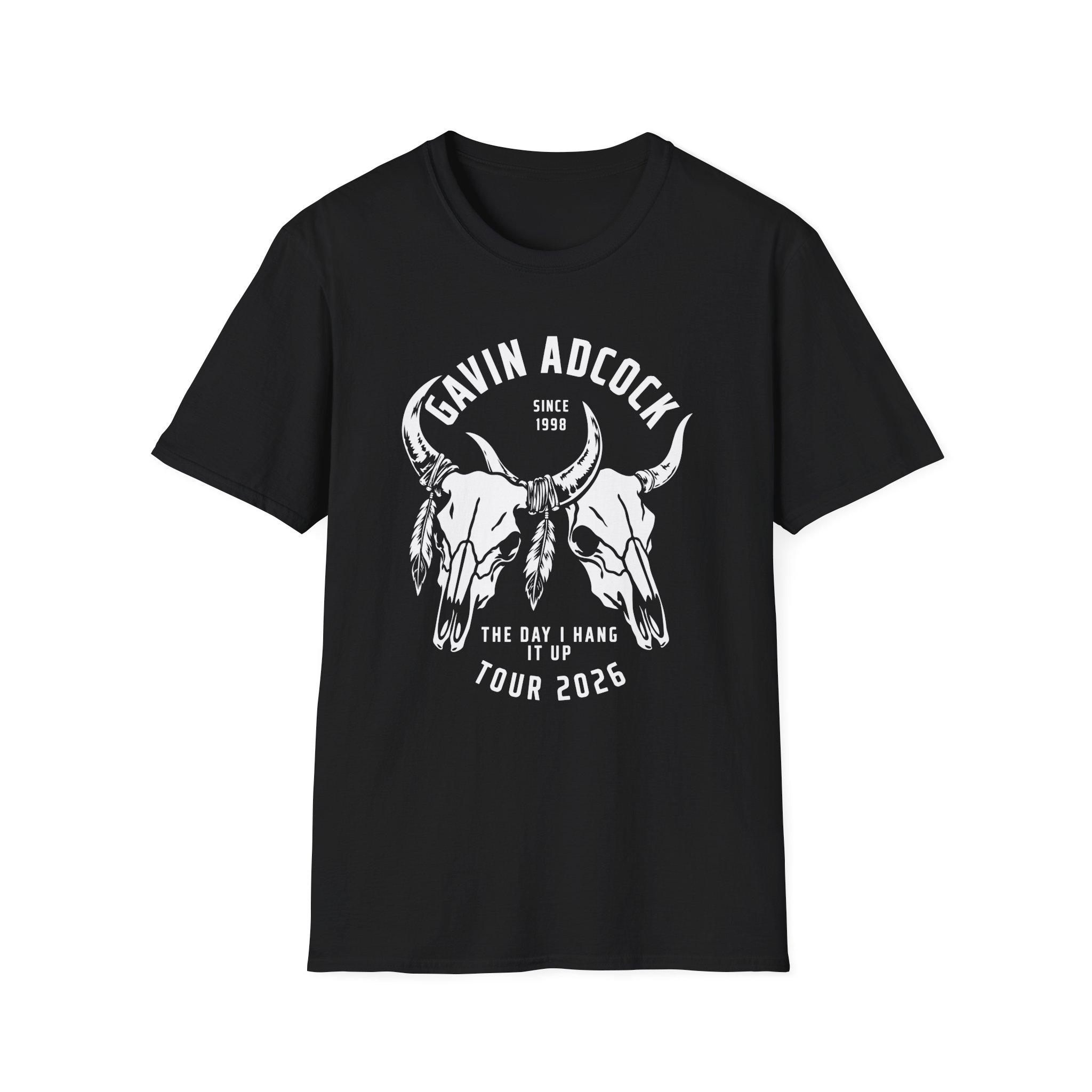 Gavin Adcock Steerhead Unisex Softstyle T-Shirt - Image 3