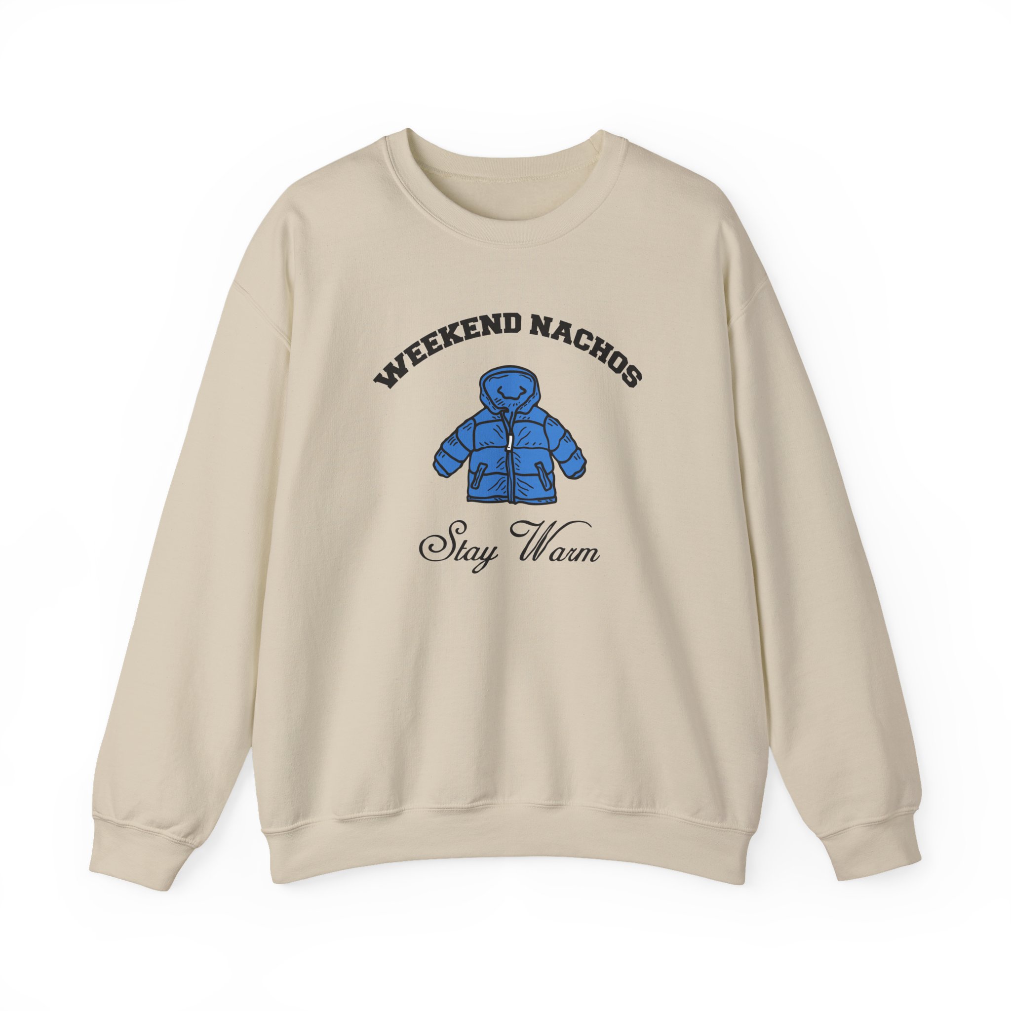 Weekend Nachos Unisex Heavy Blend™ Crewneck Sweatshirt - Image 7