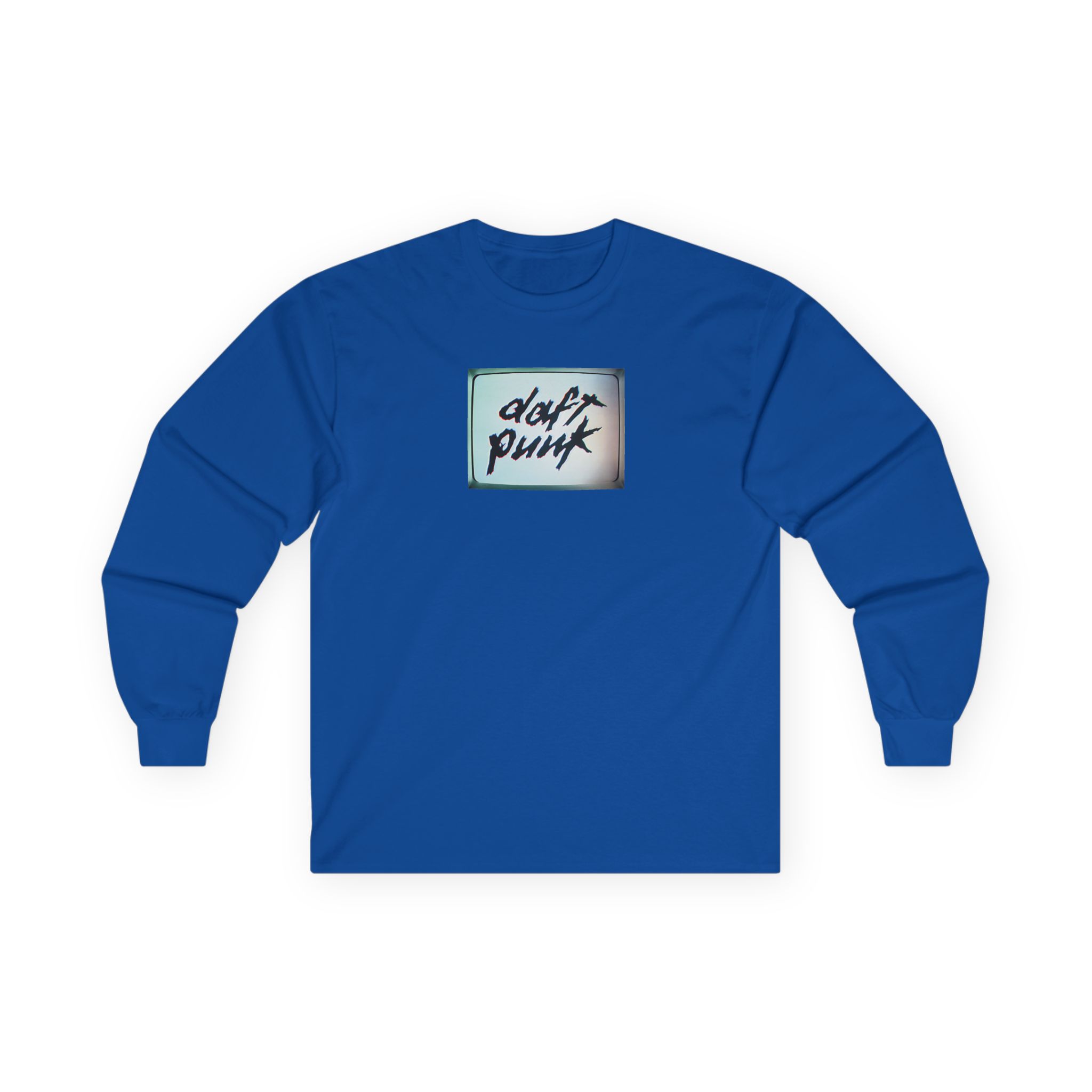 Daft Punk Human After All Black Unisex Ultra Cotton Long Sleeve Tee - Image 9