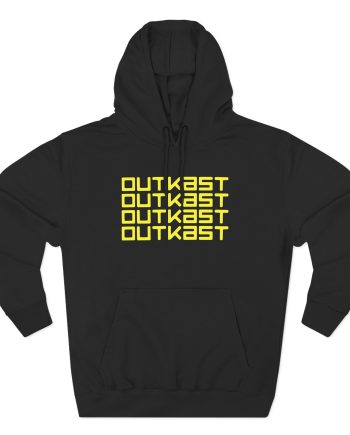 Outkast Logo Repeat Three-Panel Fleece Hoodie