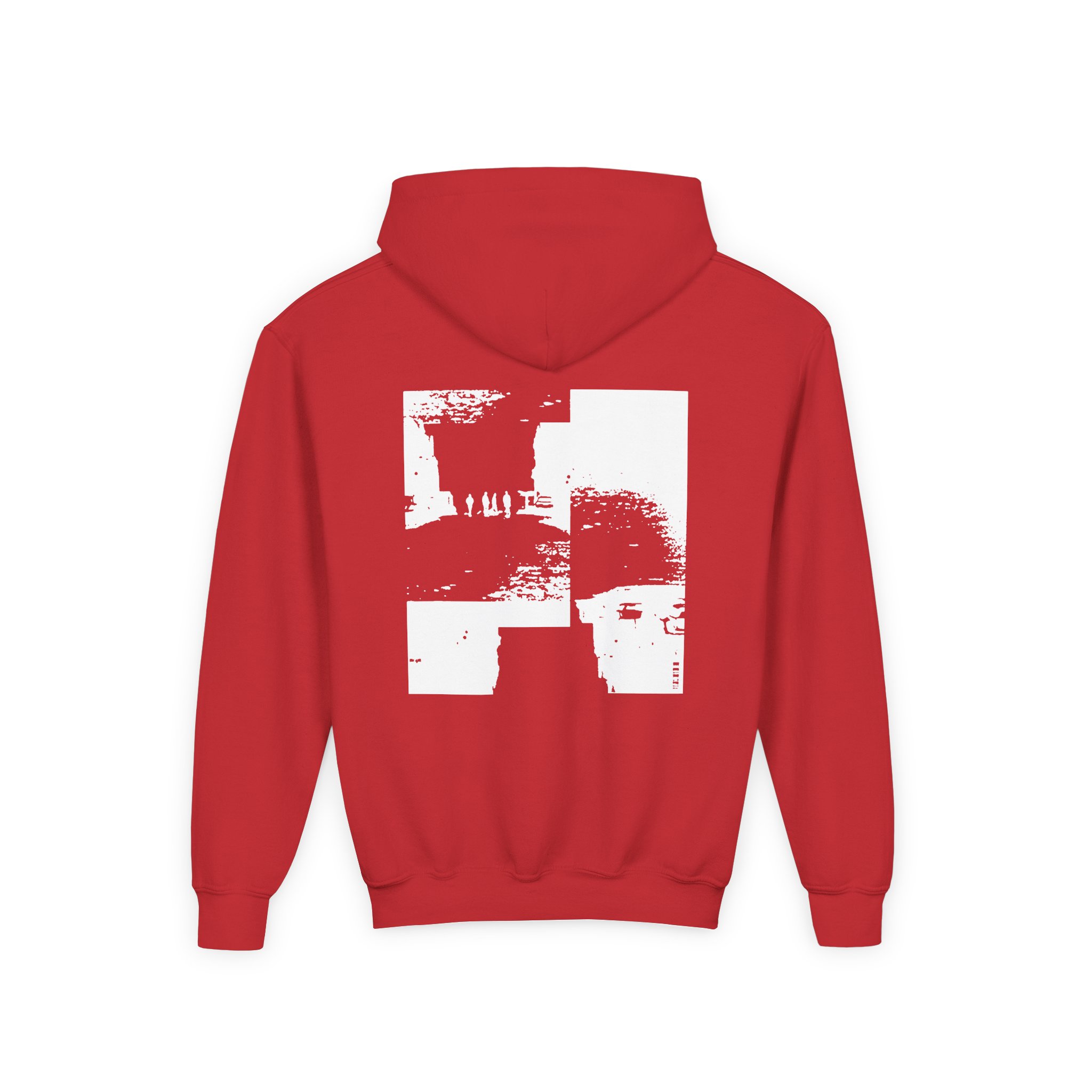 The Snuts Collage Youth Heavy Blend Hooded Sweatshirt - Image 16