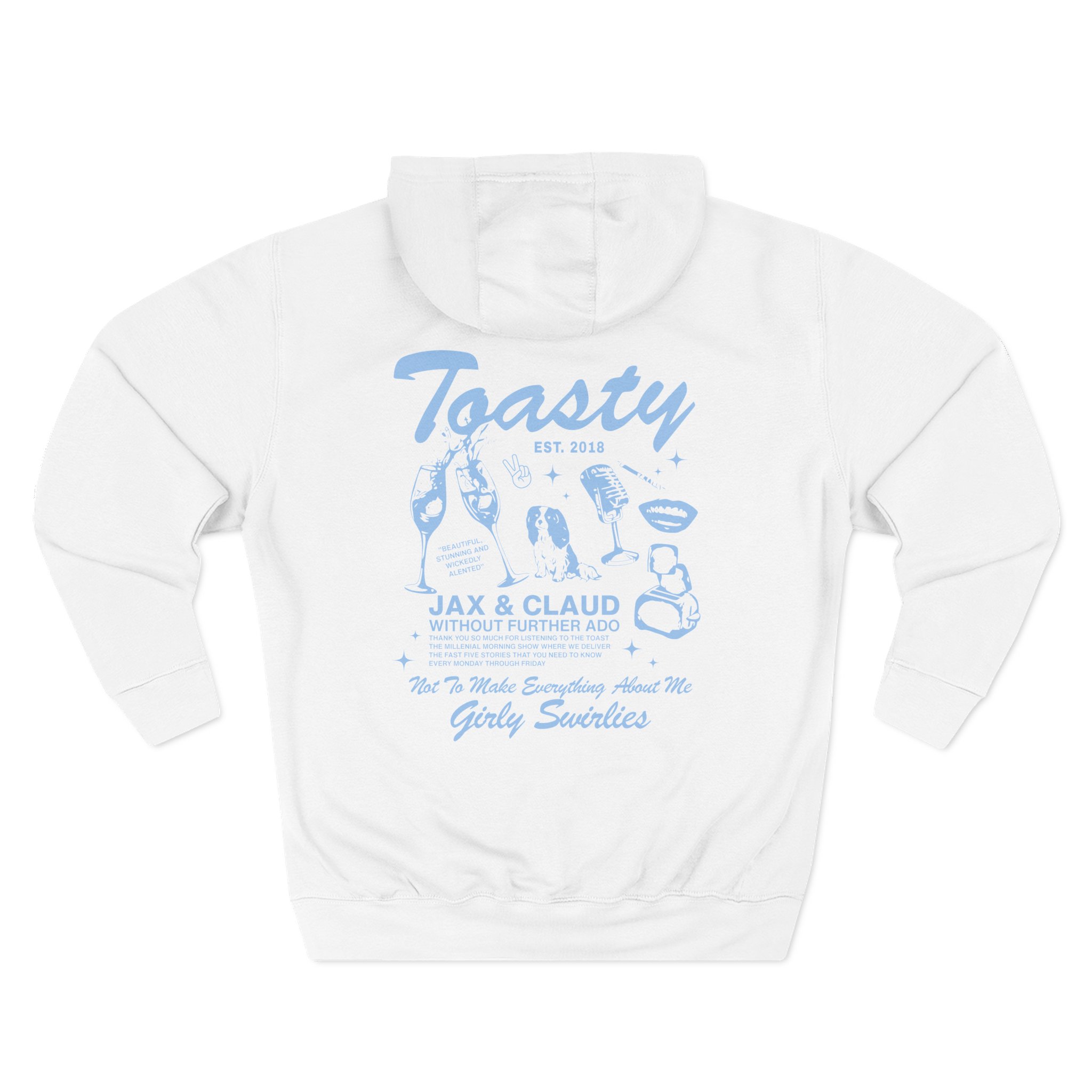 The Toast Toasty Boyfriend Three-Panel Fleece Hoodie - Image 2