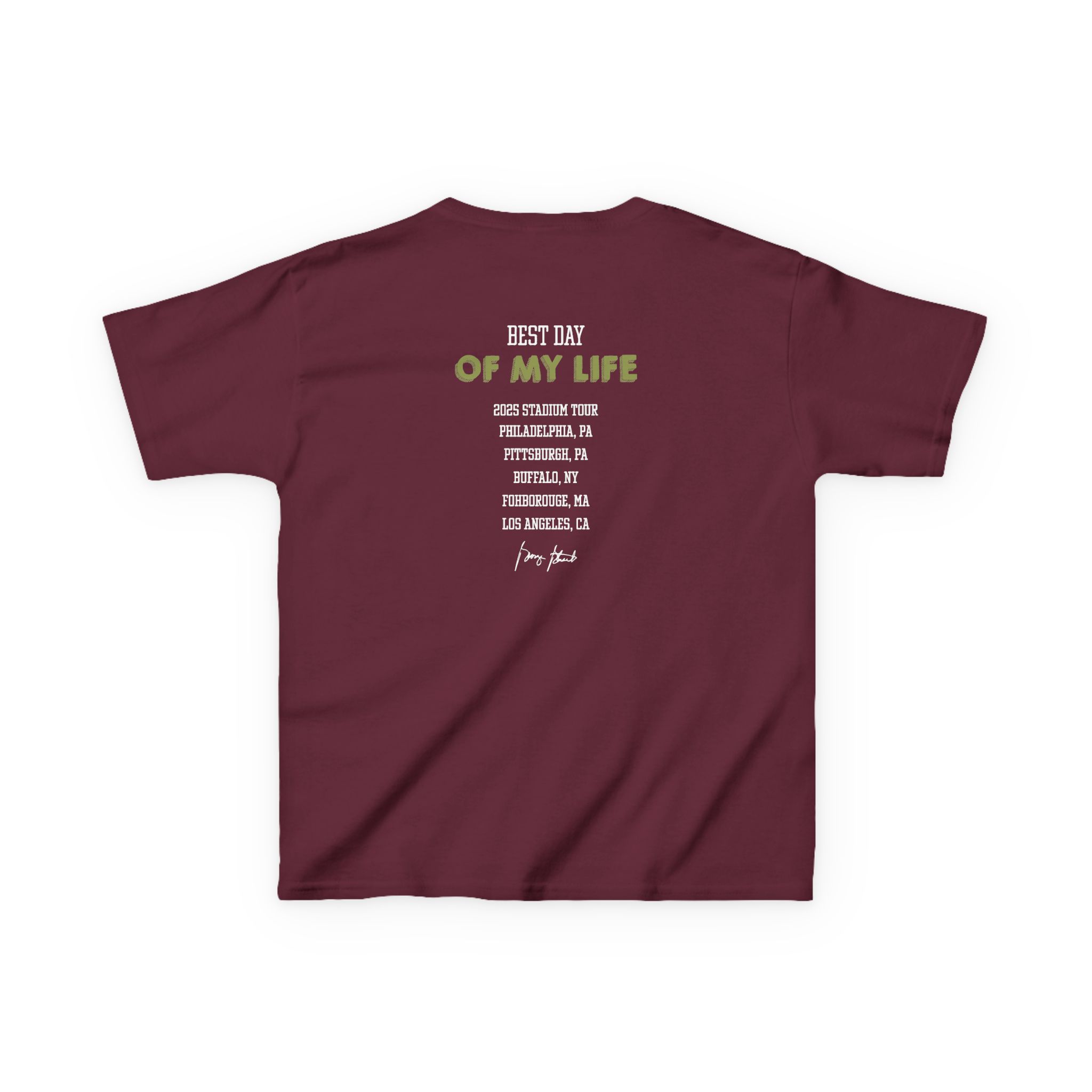 Kids George Strait Best Day of My Life Heavy Cotton™ Tee - Image 4