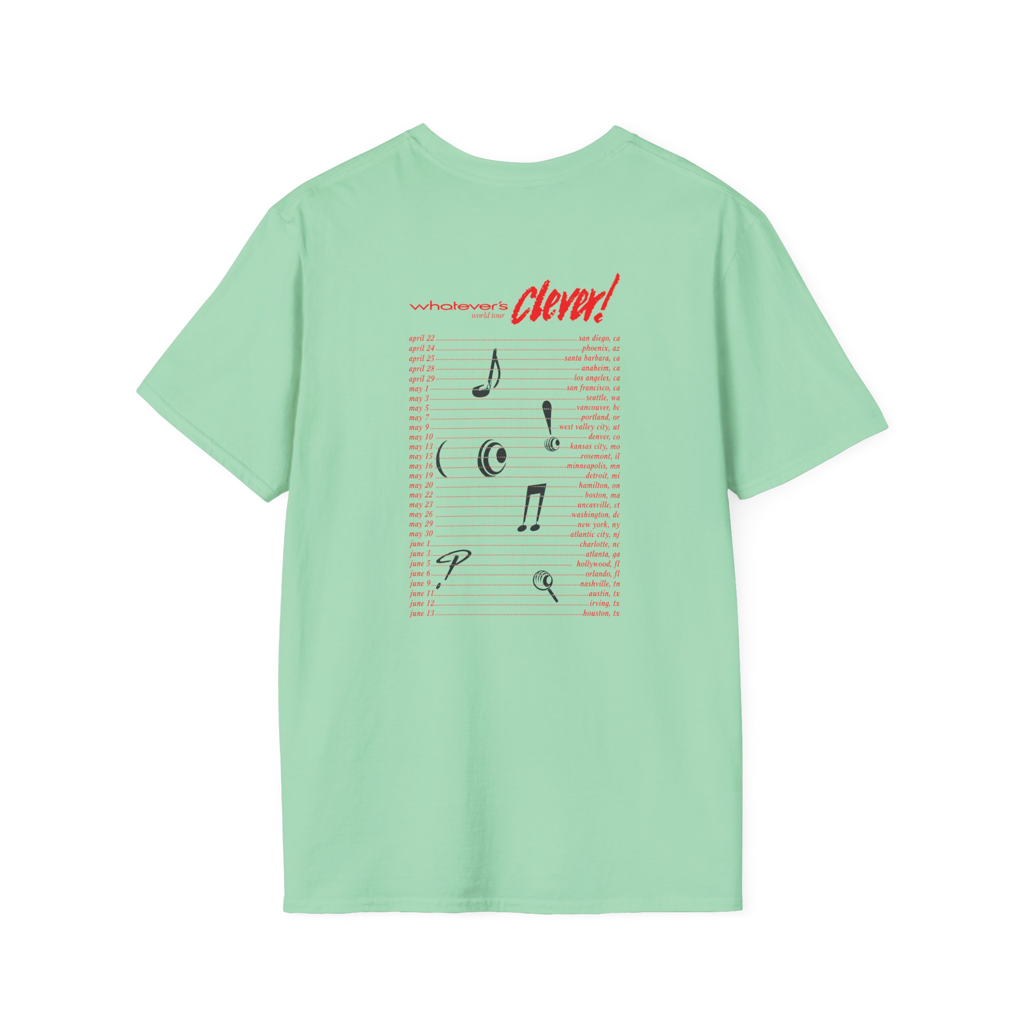 Charlie Puth Whatever's Clever! 2026 Unisex Softstyle T-Shirt - Image 10