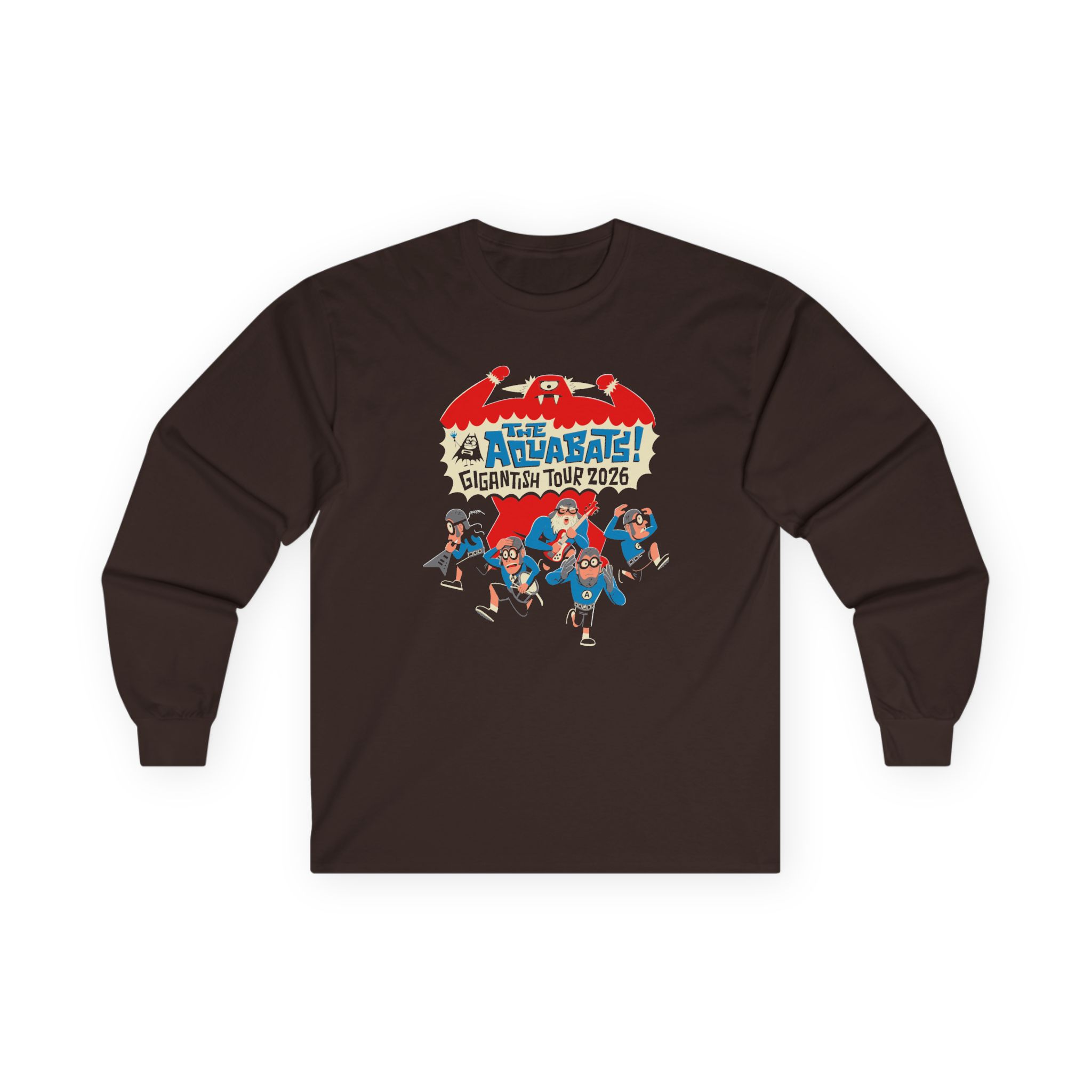 The Aquabats Gigantish Unisex Ultra Cotton Long Sleeve Tee - Image 3