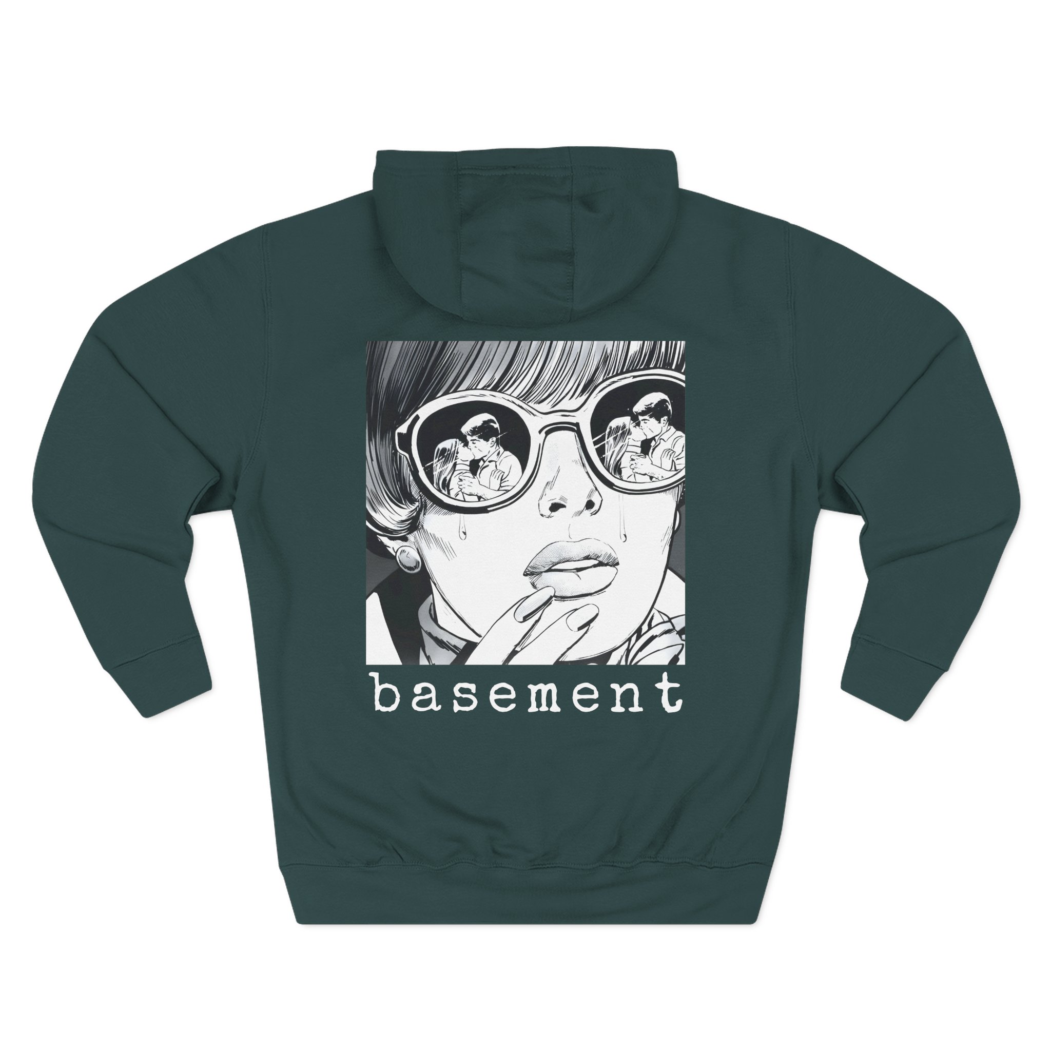 Cold Cuts Basement Couple Three-Panel Fleece Hoodie - Image 8