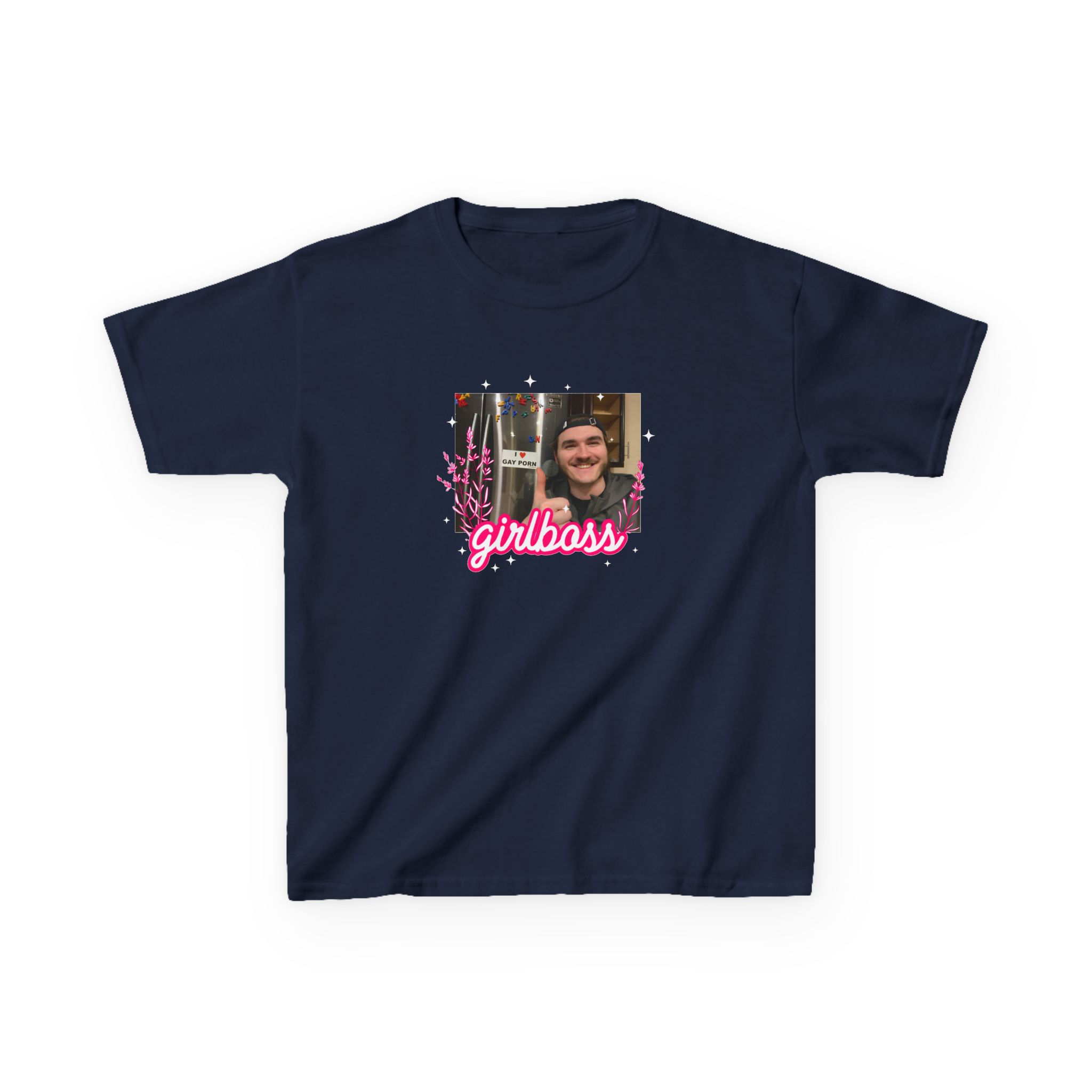Jschlatt Girlboss Kids Heavy Cotton™ Tee - Image 9