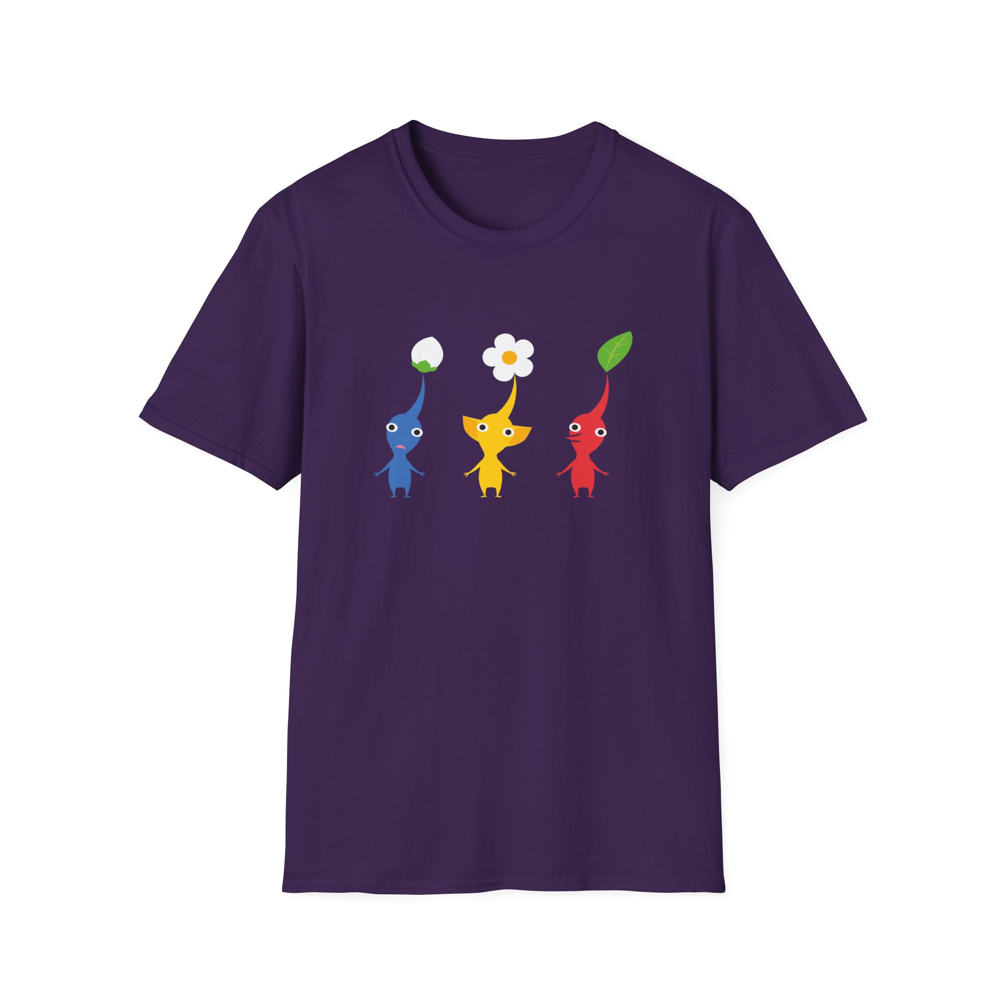 NTD Pikmin Encounter Unisex Softstyle T-Shirt - Image 23