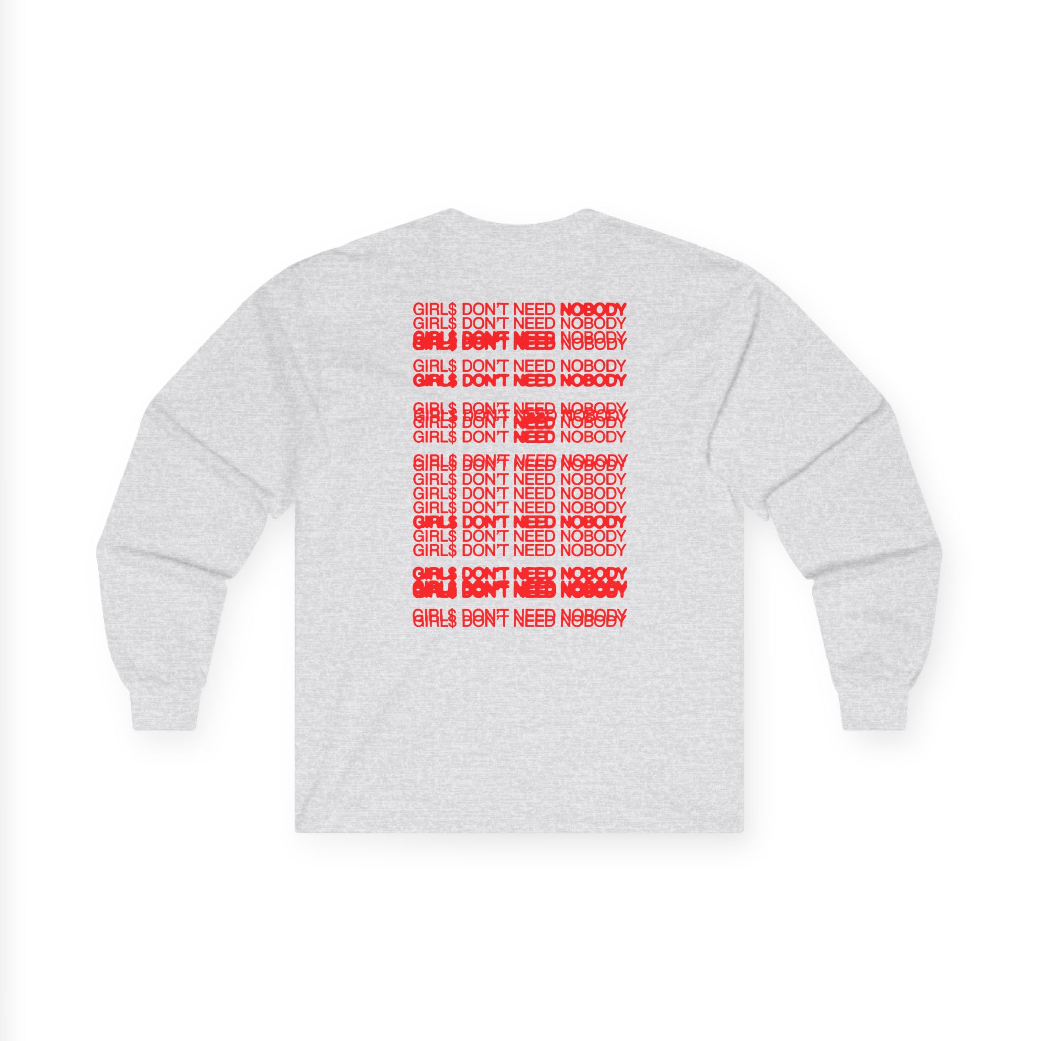 Dom Dolla Don't Need Nobody Repeat Unisex Ultra Cotton Long Sleeve Tee - Image 6