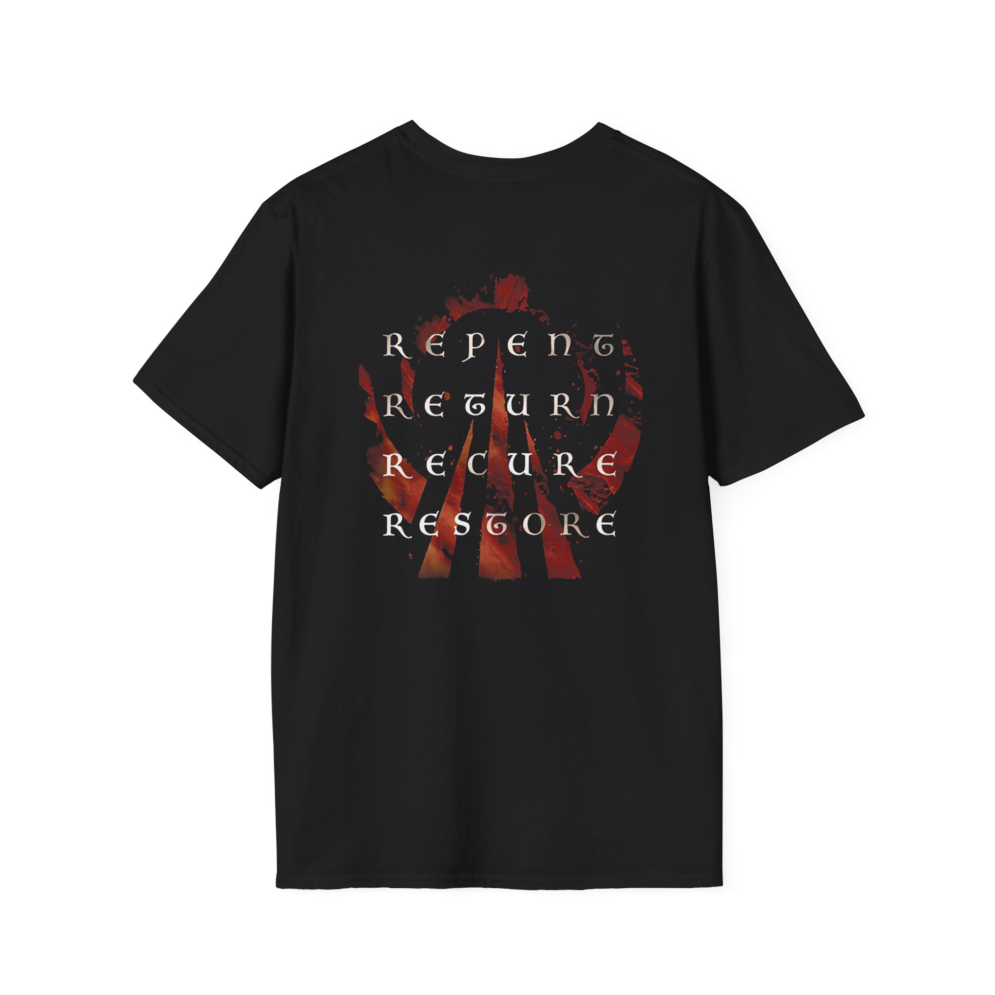 Eluveitie Exile Rider Unisex Softstyle T-Shirt - Image 2