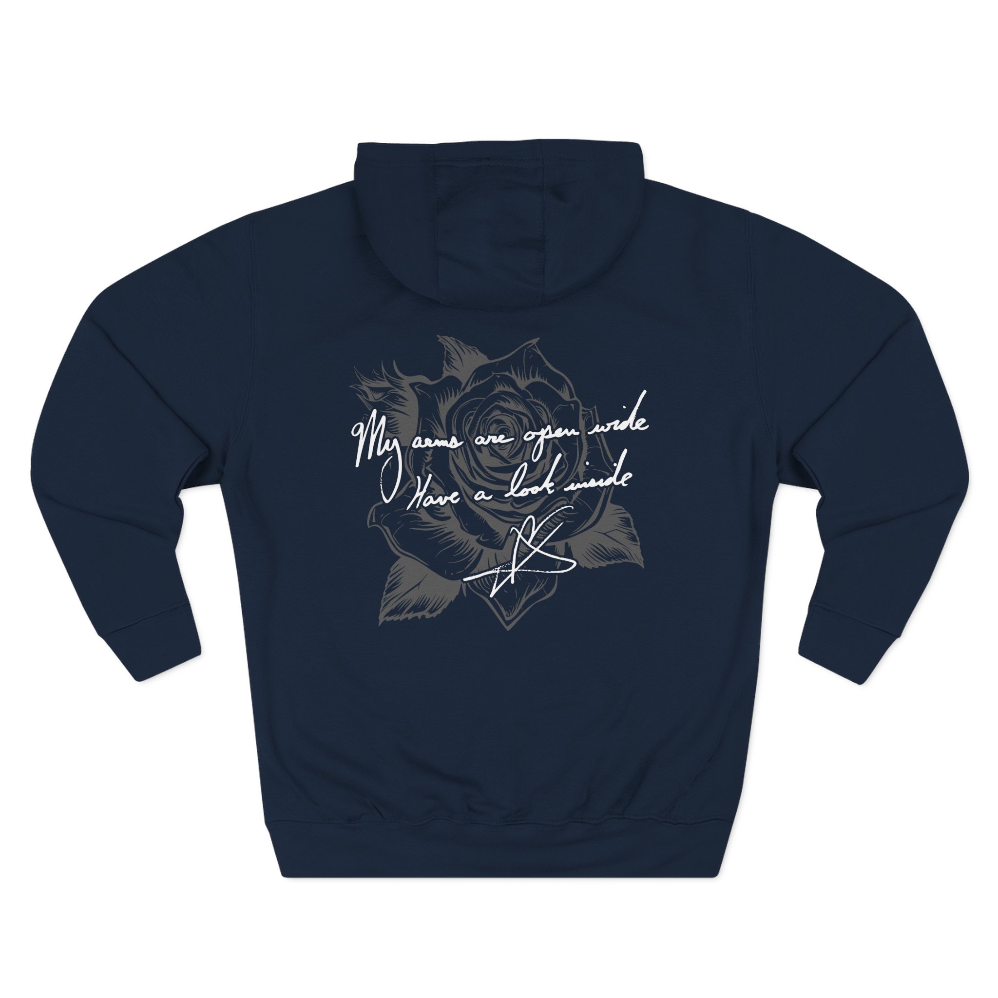 Blue October the Answers Three-Panel Fleece Hoodie - Image 6