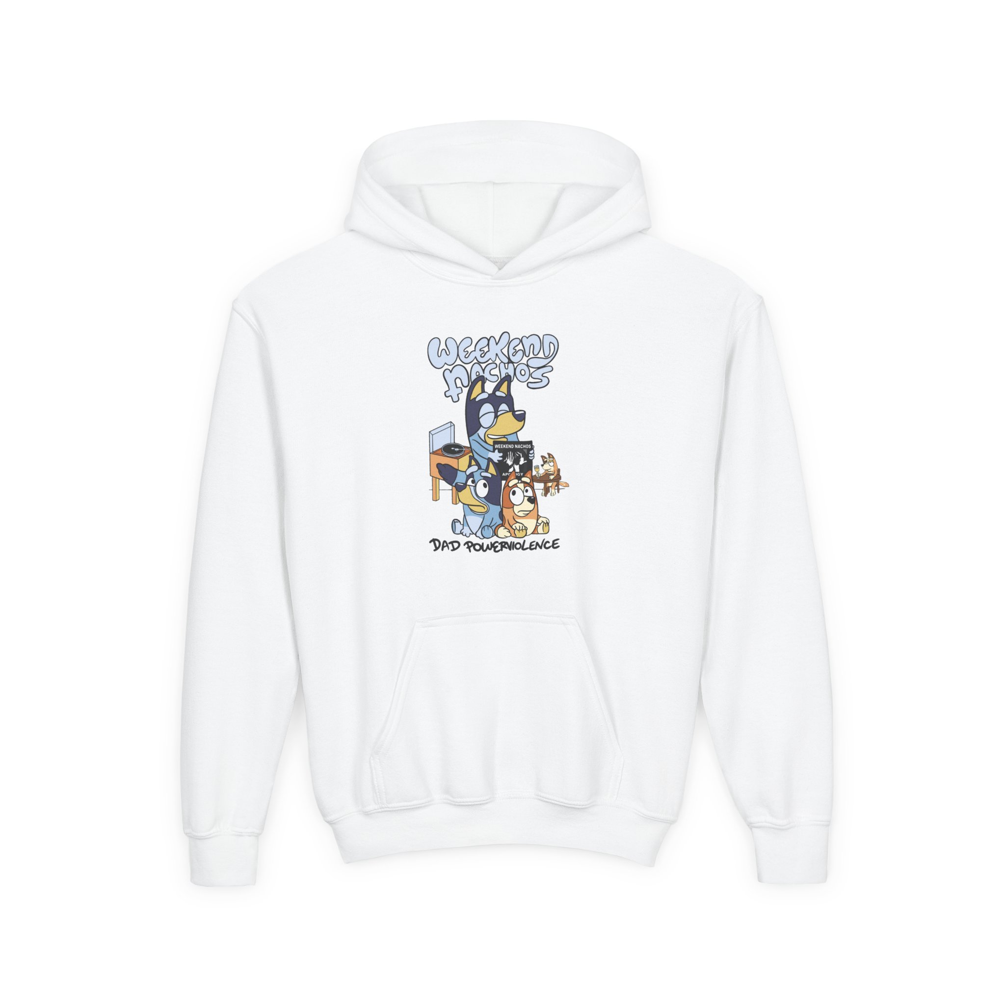 Youth Weekend Nachos Heavy Blend Hooded Sweatshirt