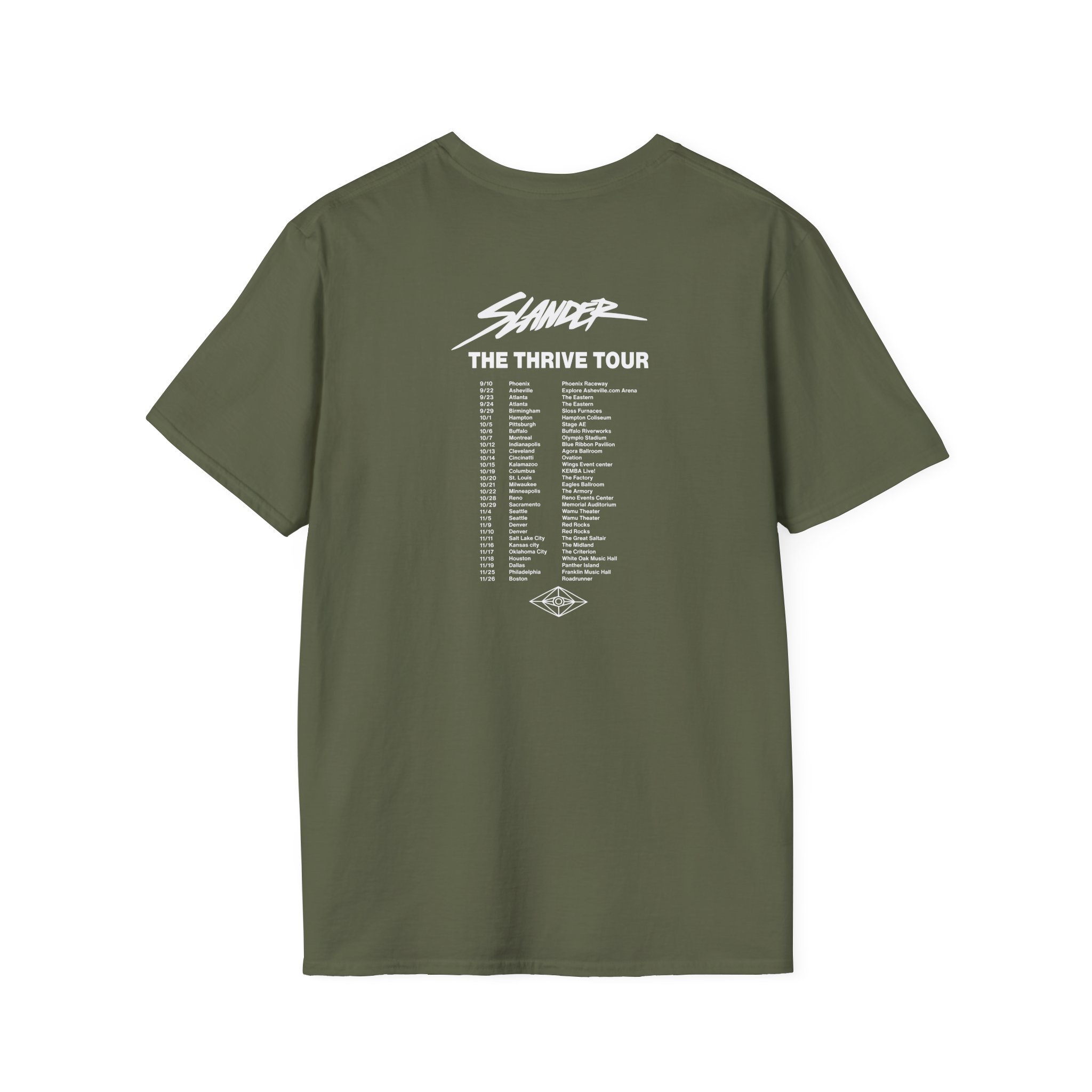 Slander Gud Vibrations Graffiti Unisex Softstyle T-Shirt - Image 8