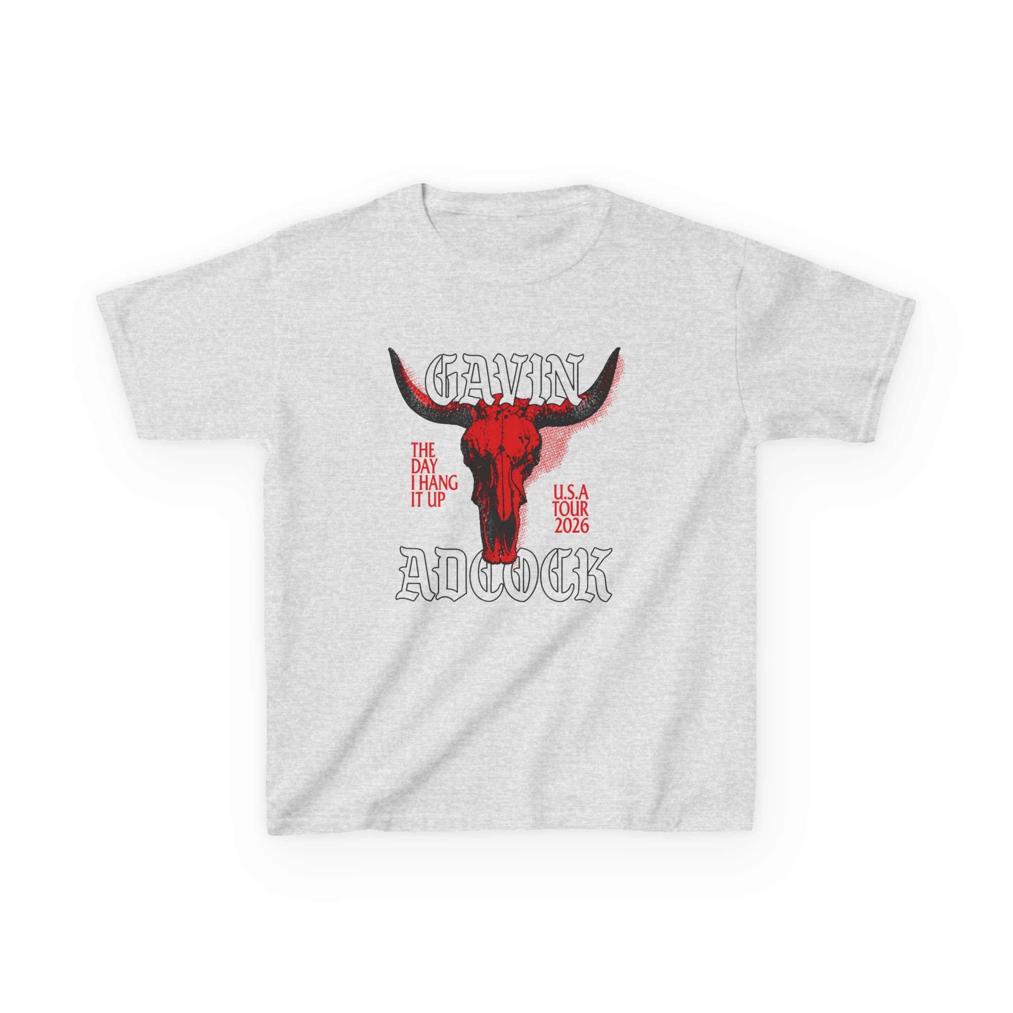Gavin Adcock Ivory Steerhead Kids Heavy Cotton™ Tee - Image 3