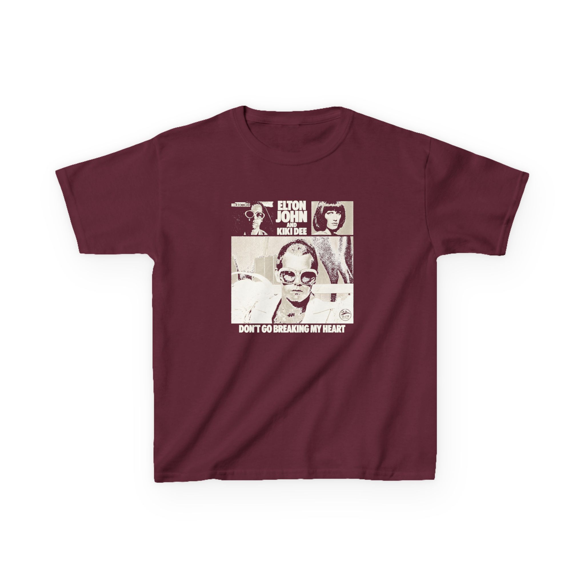 Ej Farewell Don’t Go Breaking My Heart Kids Heavy Cotton™ Tee - Image 3