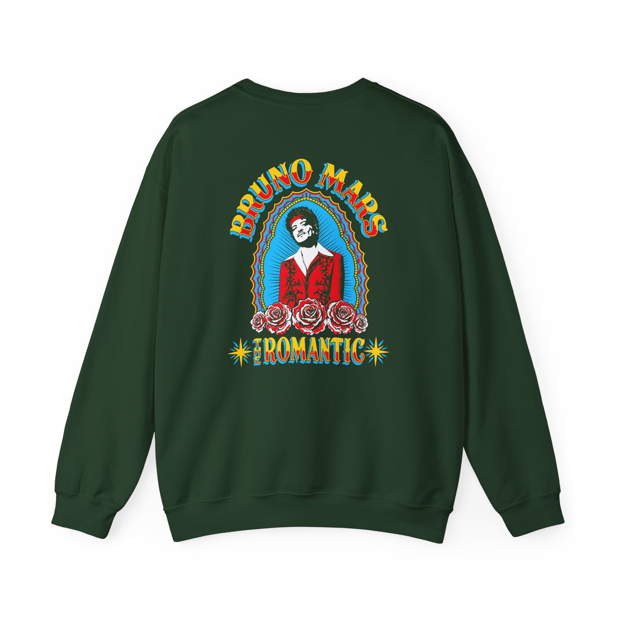 Bruno Mars the Romantic Halo Unisex Heavy Blend™ Crewneck Sweatshirt - Image 6