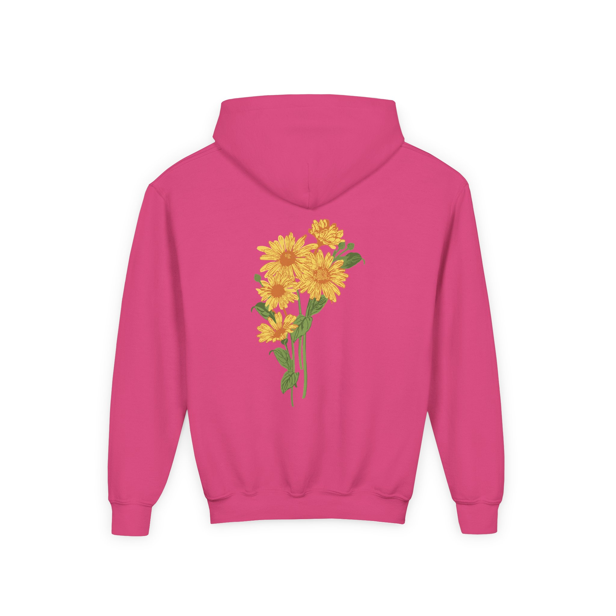 Janis Joplin Sherpa Fleece Youth Heavy Blend Hooded Sweatshirt - Image 18