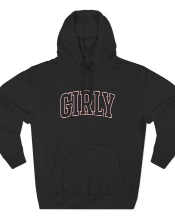 The Toast Girly Boyfriend Three-Panel Fleece Hoodie