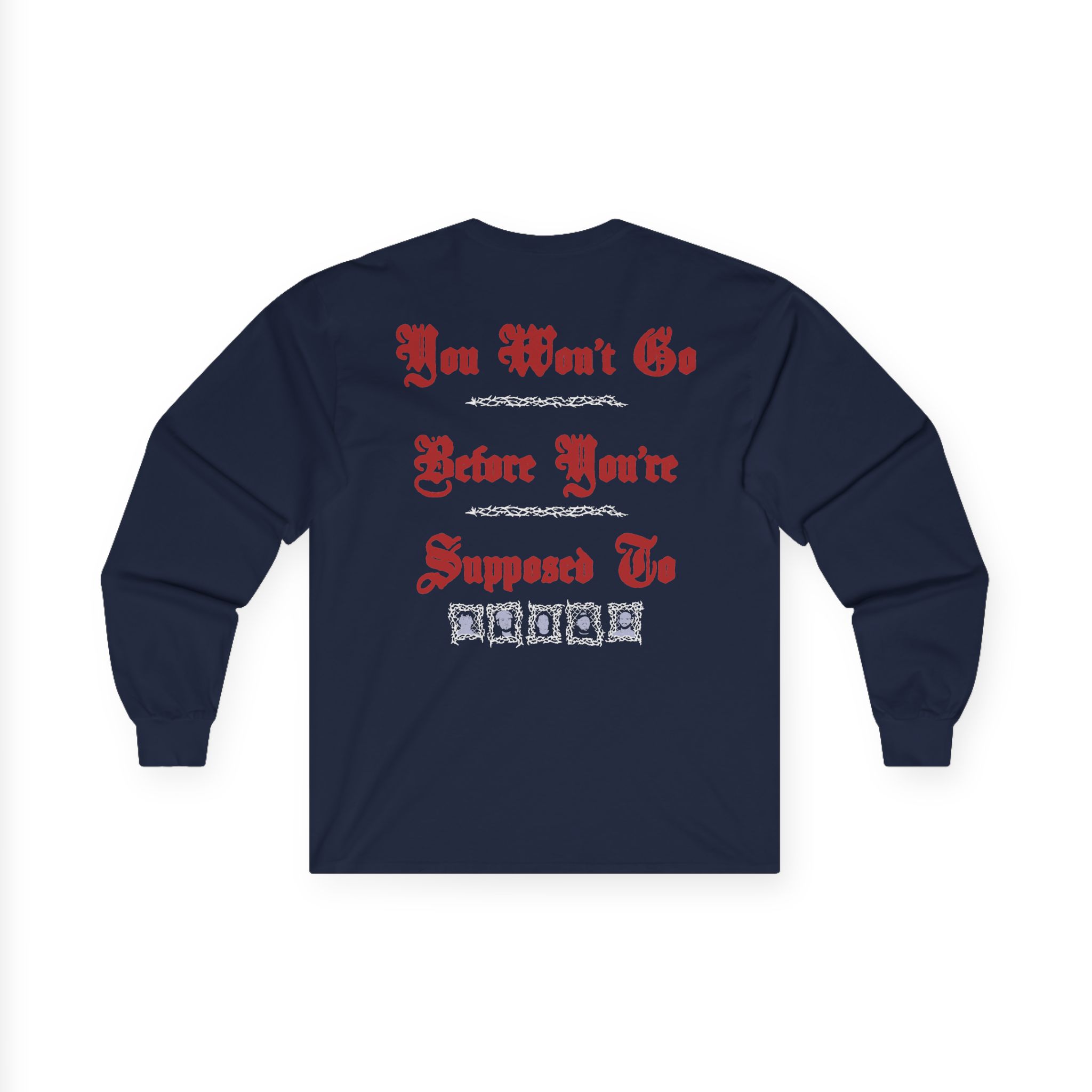 Knocked Loose Girl Knife Suffocate Unisex Ultra Cotton Long Sleeve Tee - Image 10