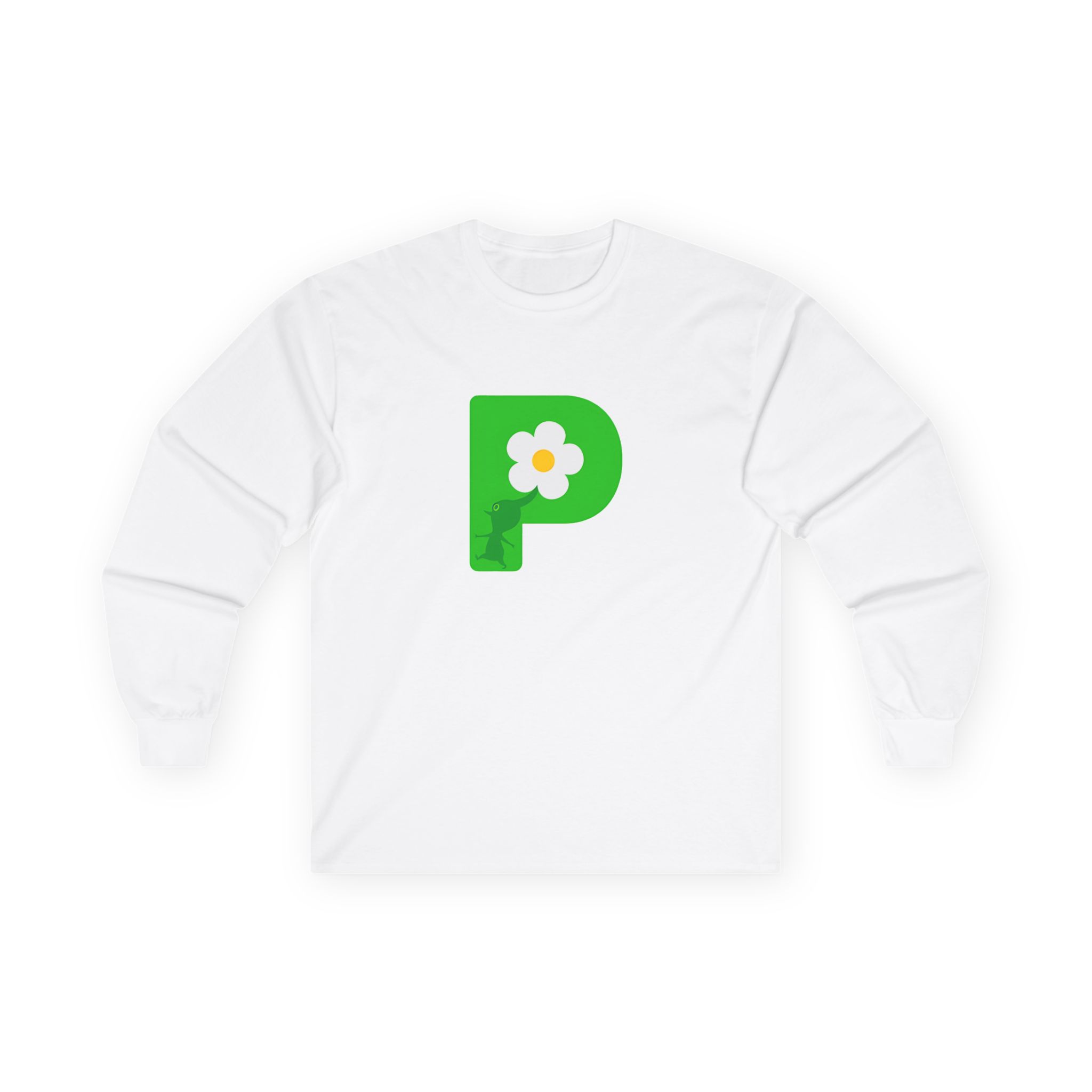 NTD Pikmin Logo Unisex Ultra Cotton Long Sleeve Tee