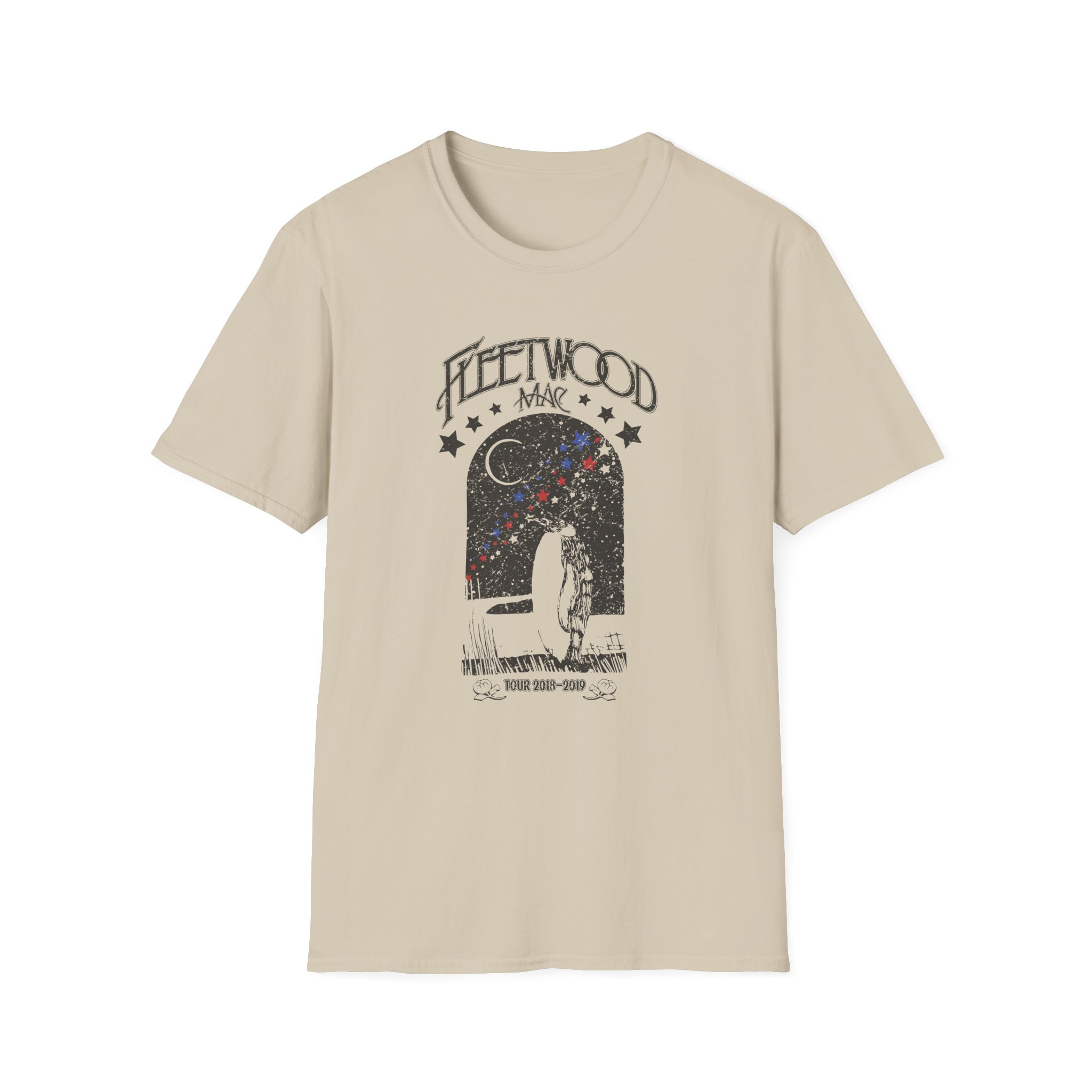 Fleetwood Mac Tour 2018 - 2019 Penguin Unisex Softstyle T-Shirt - Image 5